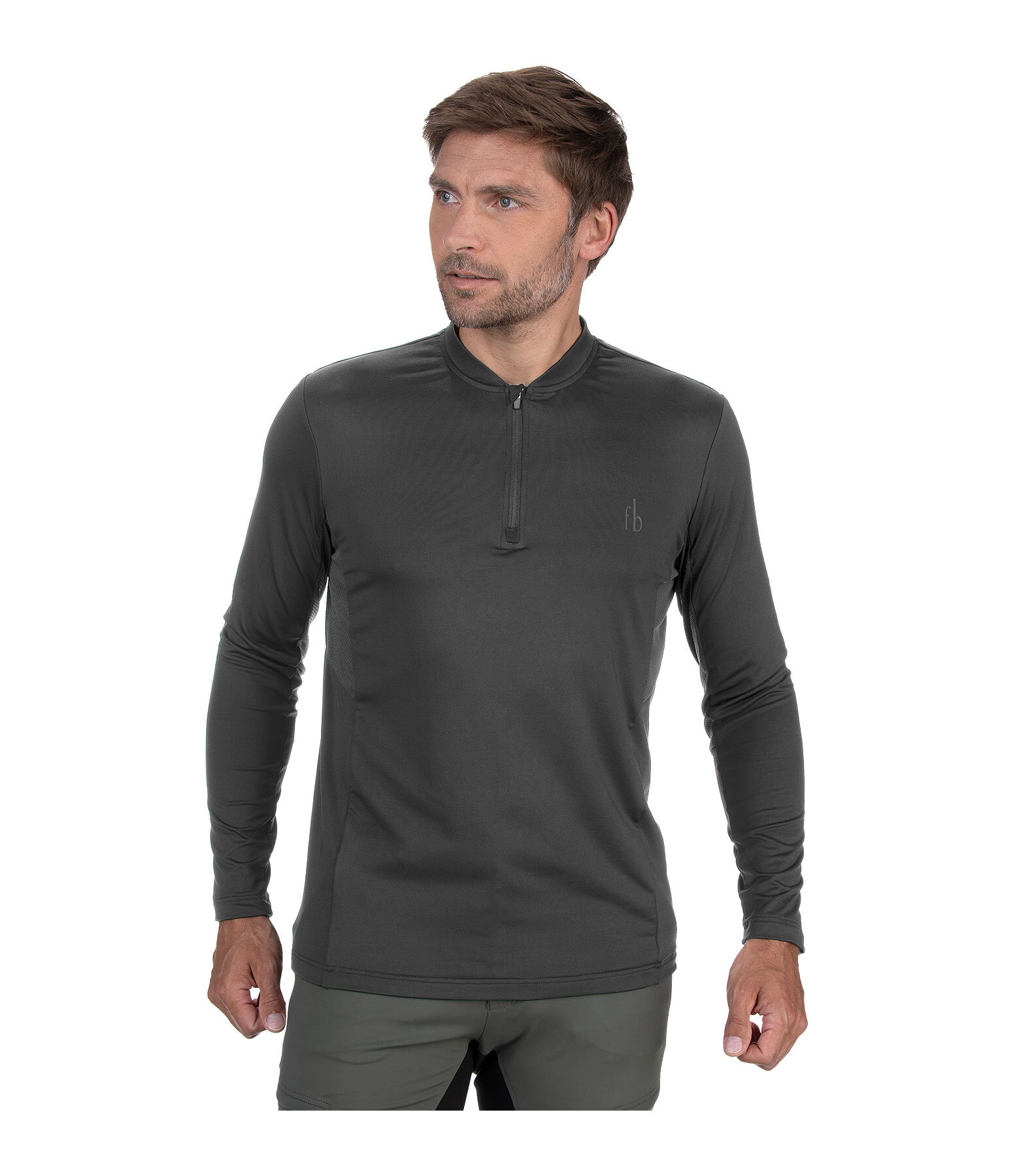Herren-Funktions-Langarmshirt Rom