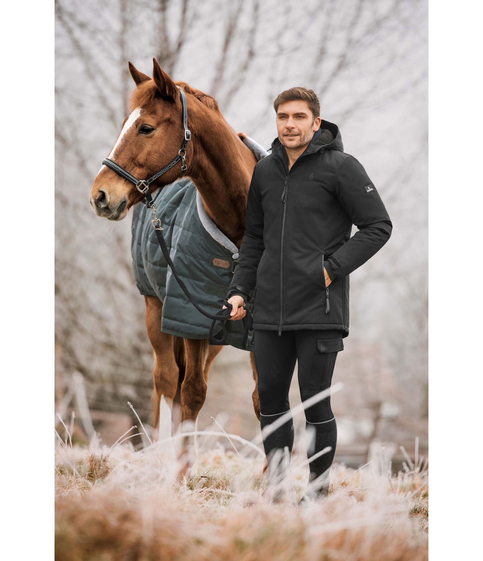 Herren-Funktions-Reitparka Nico