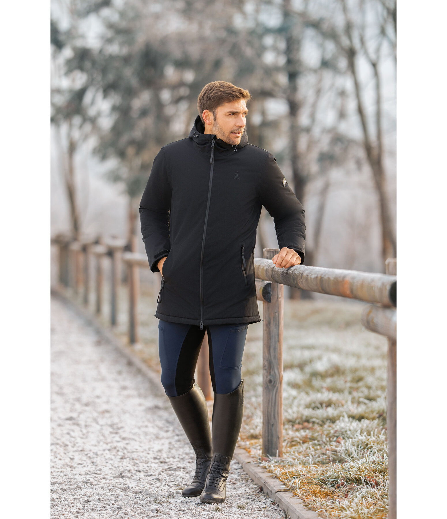 Herren-Funktions-Reitparka Nico