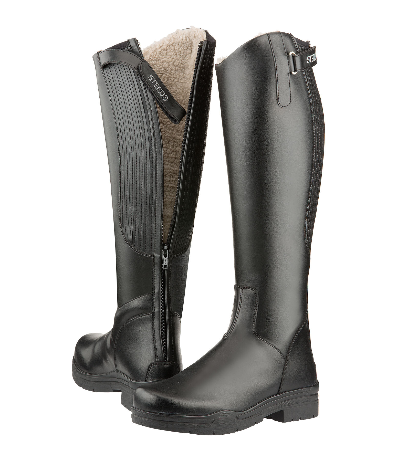 SYLKA Winterreitstiefel Barn schwarz