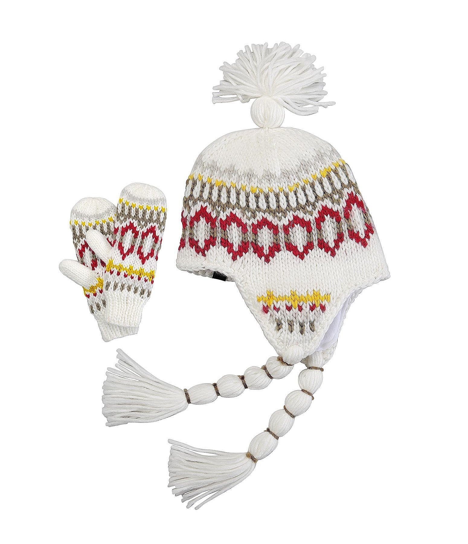 Strickmütze & Handschuh Set Lisa