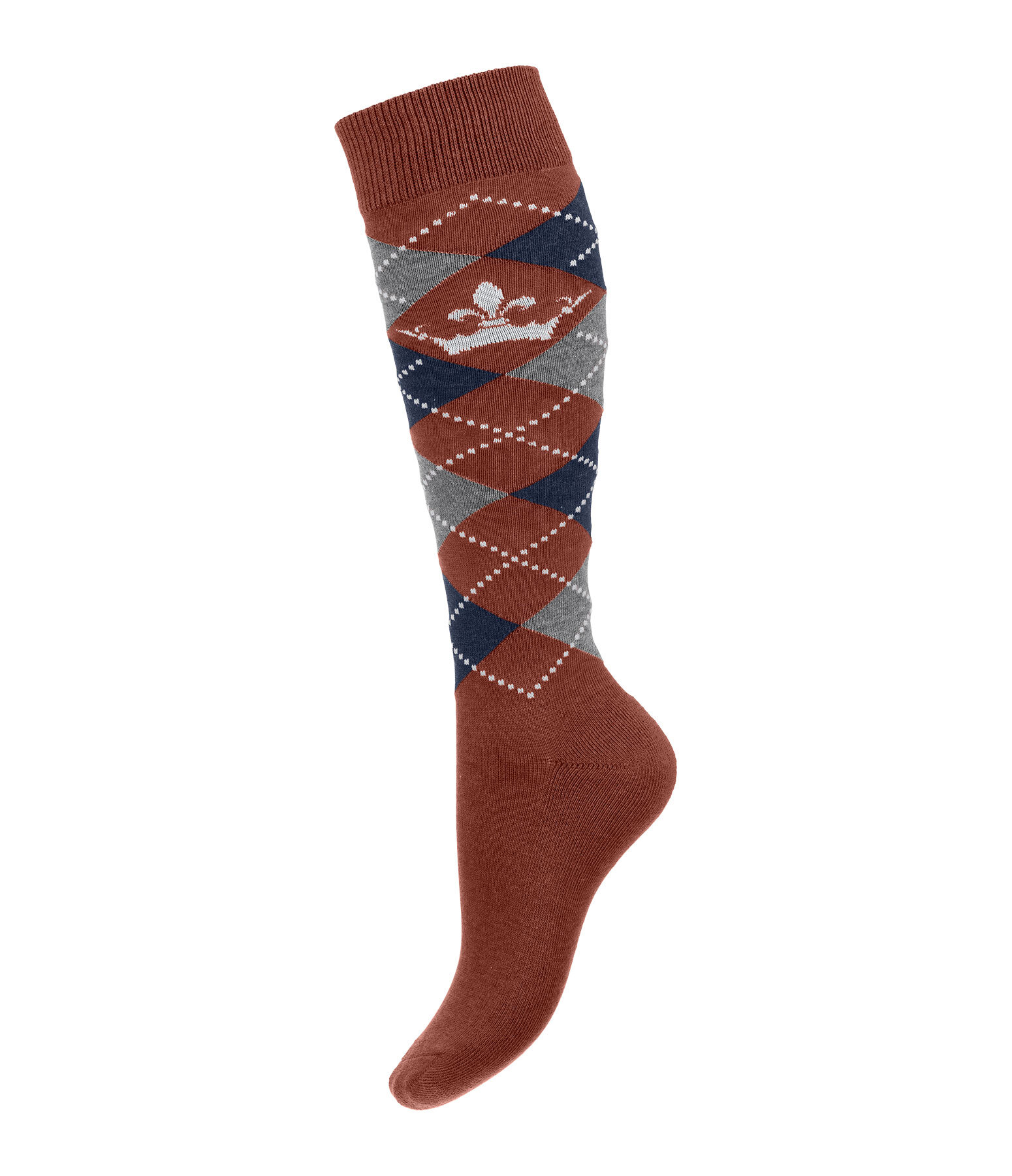 Kniestrmpfe Argyle