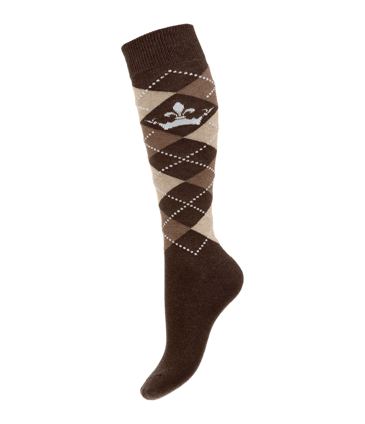 Kniestrmpfe Argyle