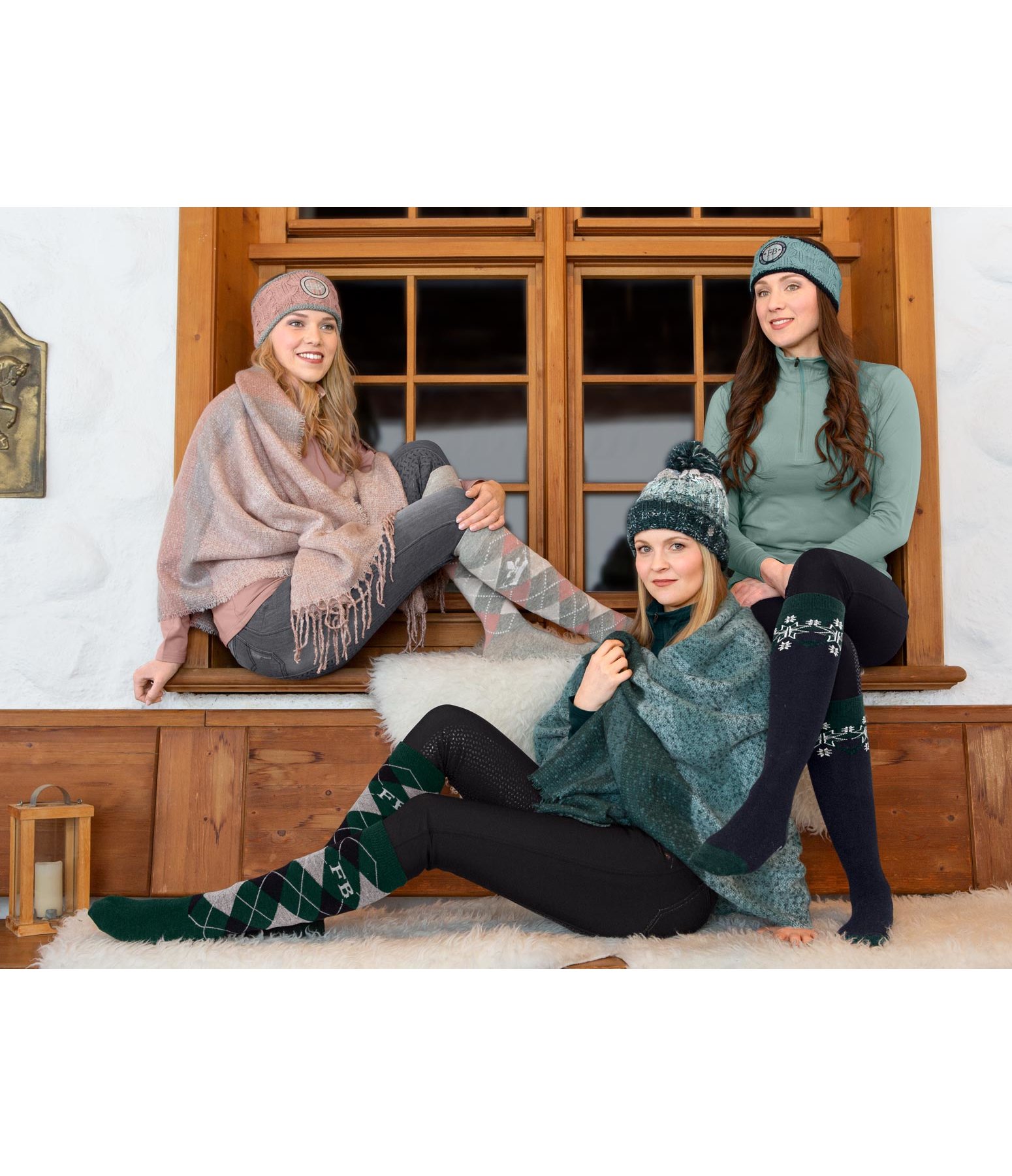 Merino-Mix-Kniestrümpfe Malia