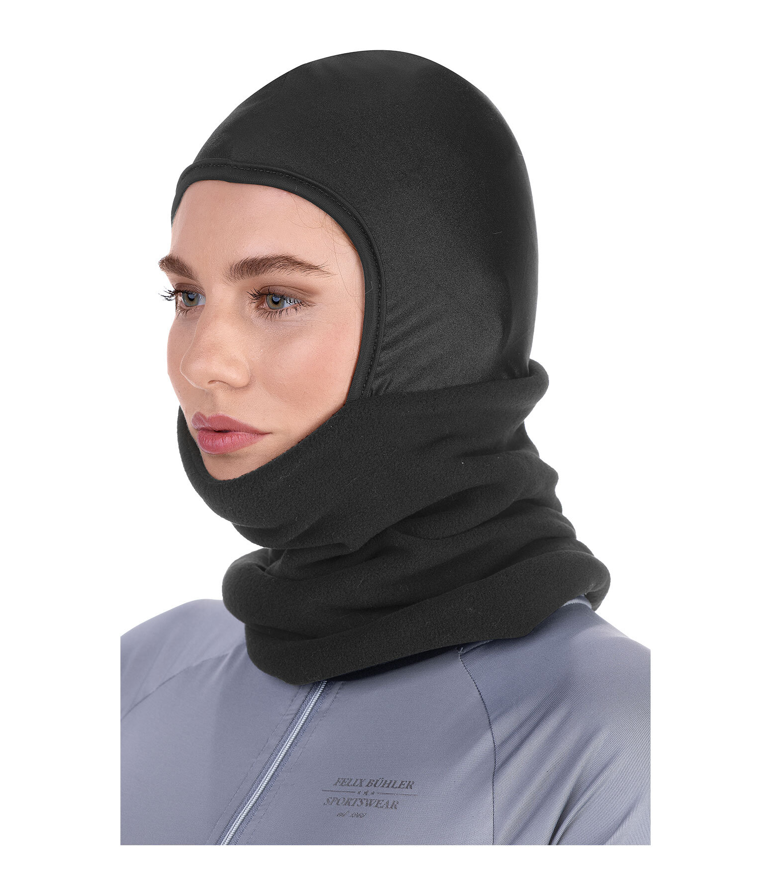 Fleece-Balaclava mit Helmmtze