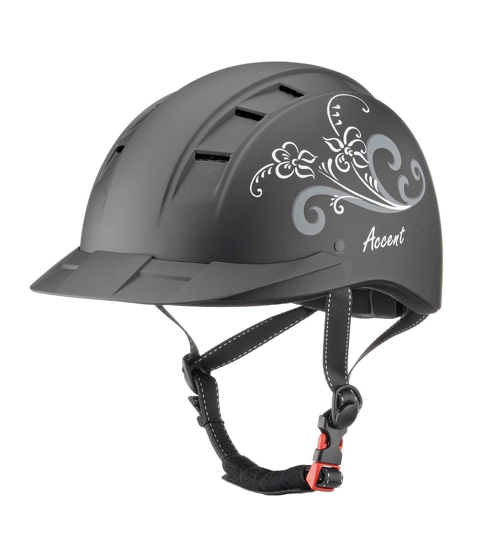 Reithelm Accent Flower Design Reithelme Krämer Pferdesport