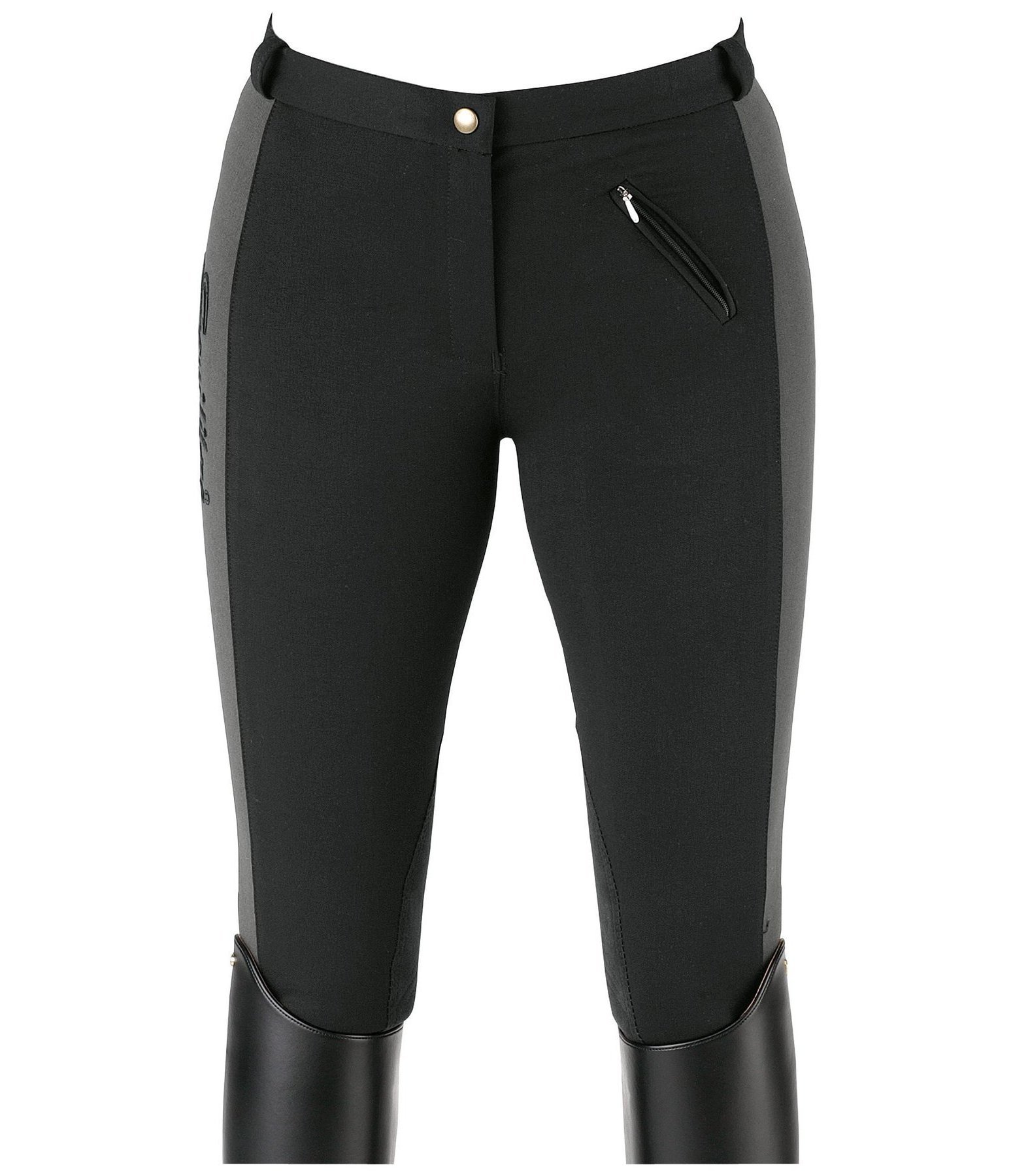 Damen-Kniebesatz-Reithose Pearl