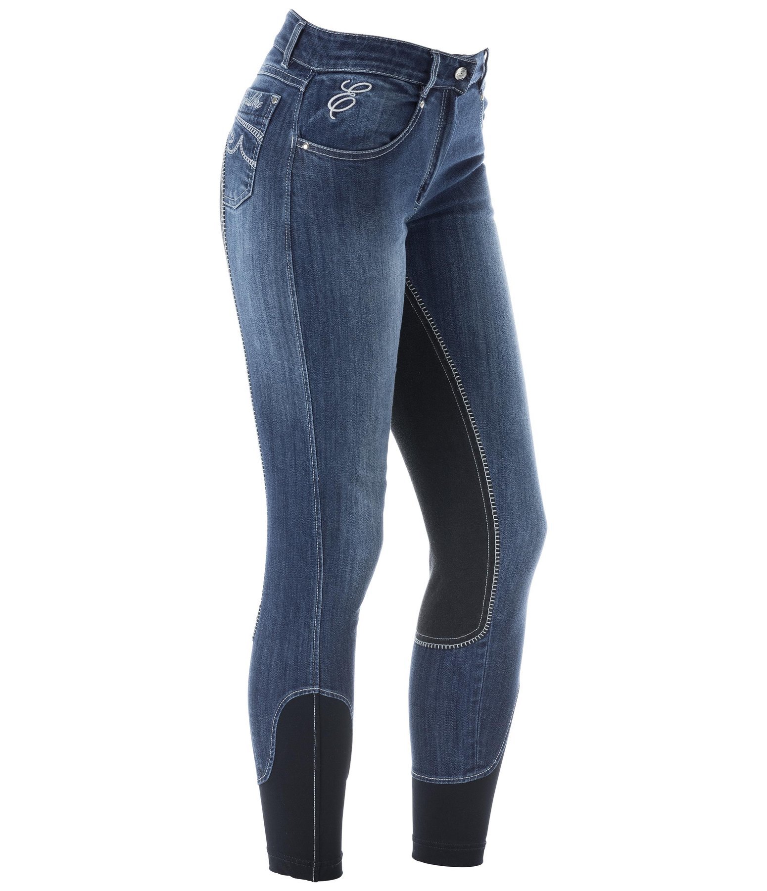 Jeans-Vollbesatzreithose Johanna
