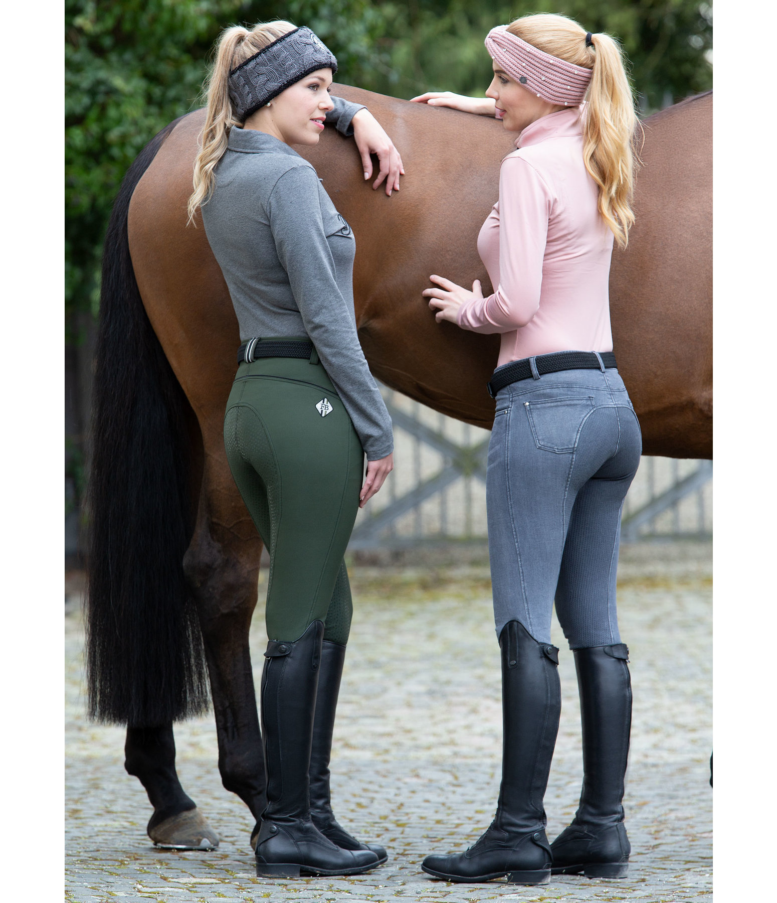 Grip-Vollbesatzreithose Pauline