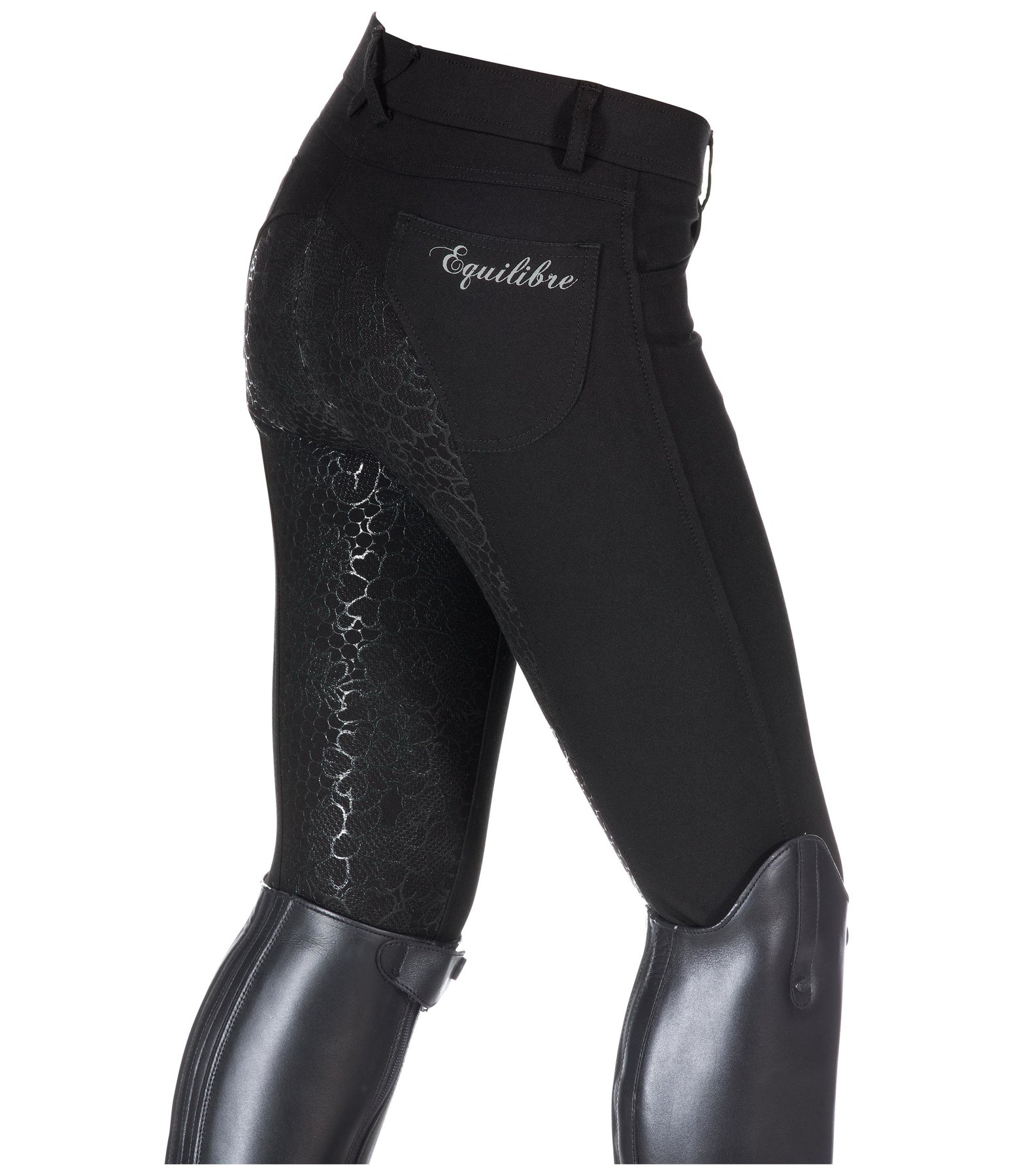 Kinder-Grip-Vollbesatzreithose Lavinia