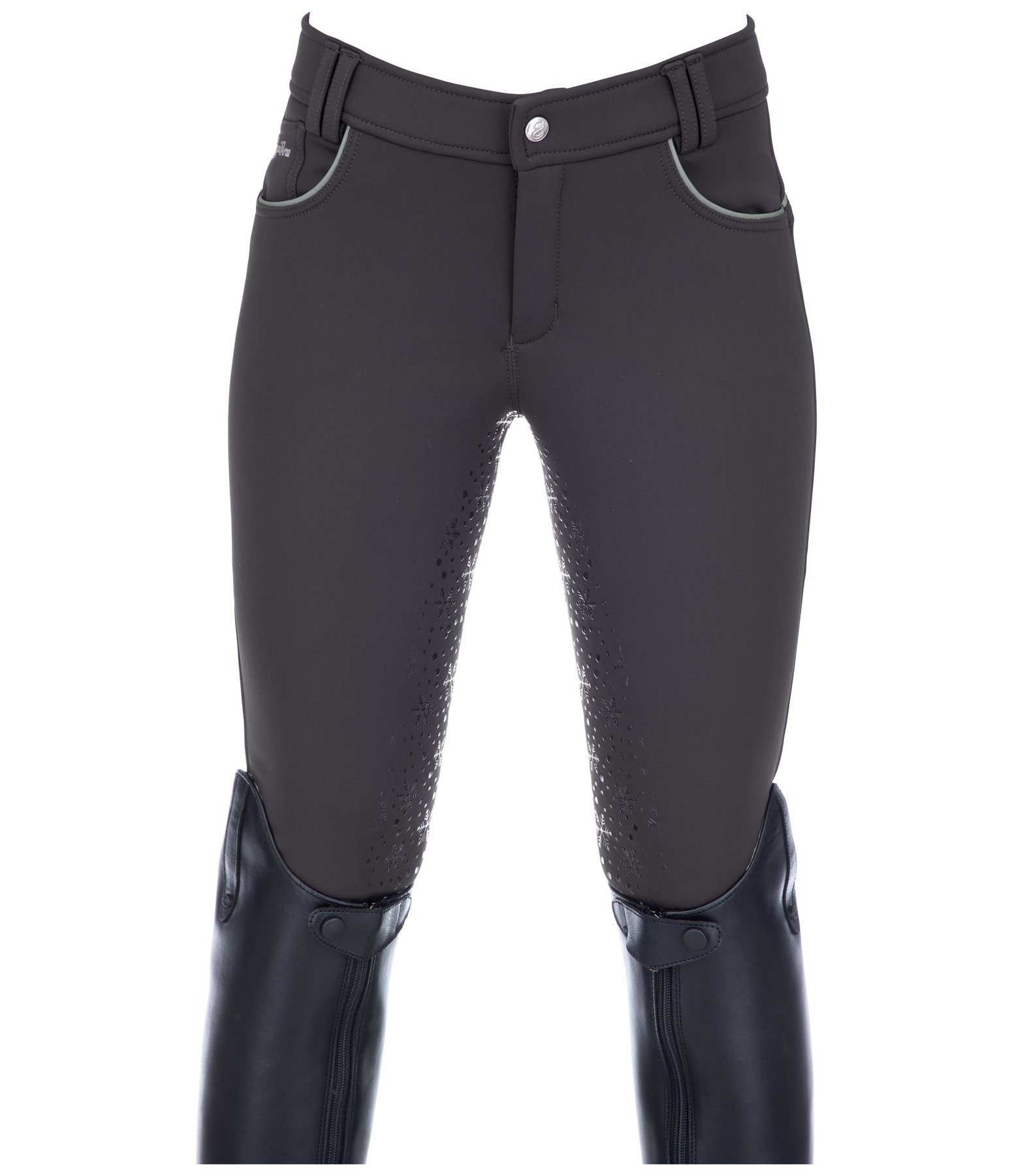 Kinder-Grip-Thermo-Vollbesatzreithose Caitlyn