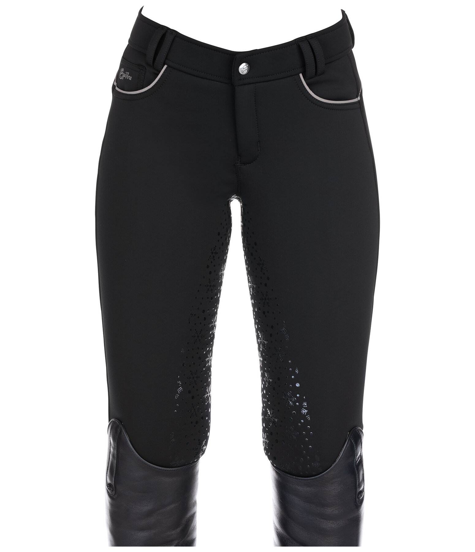Kinder-Grip-Thermo-Vollbesatz-Reithose Caitlyn