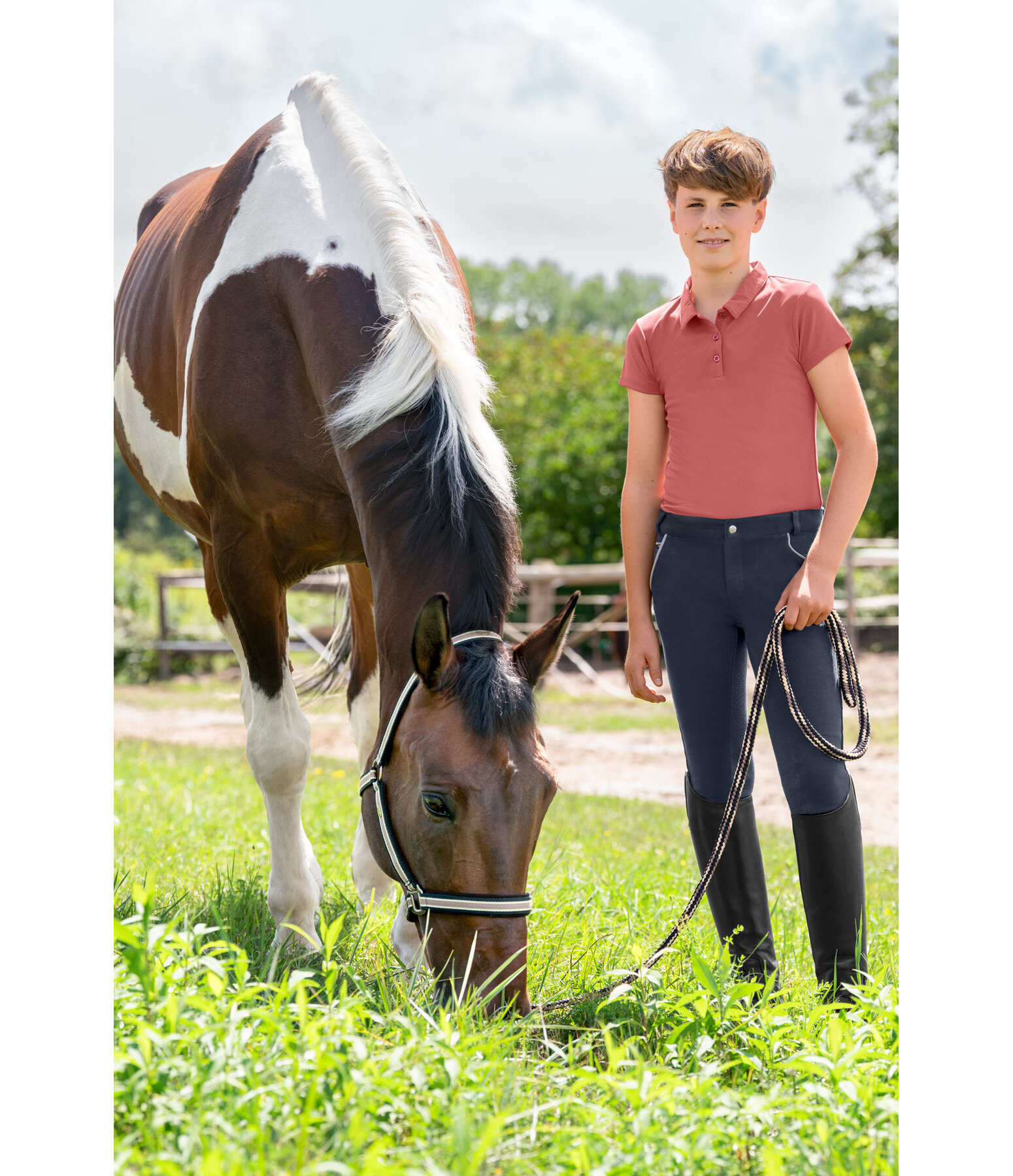 Kinder Grip-Reithose Sidney