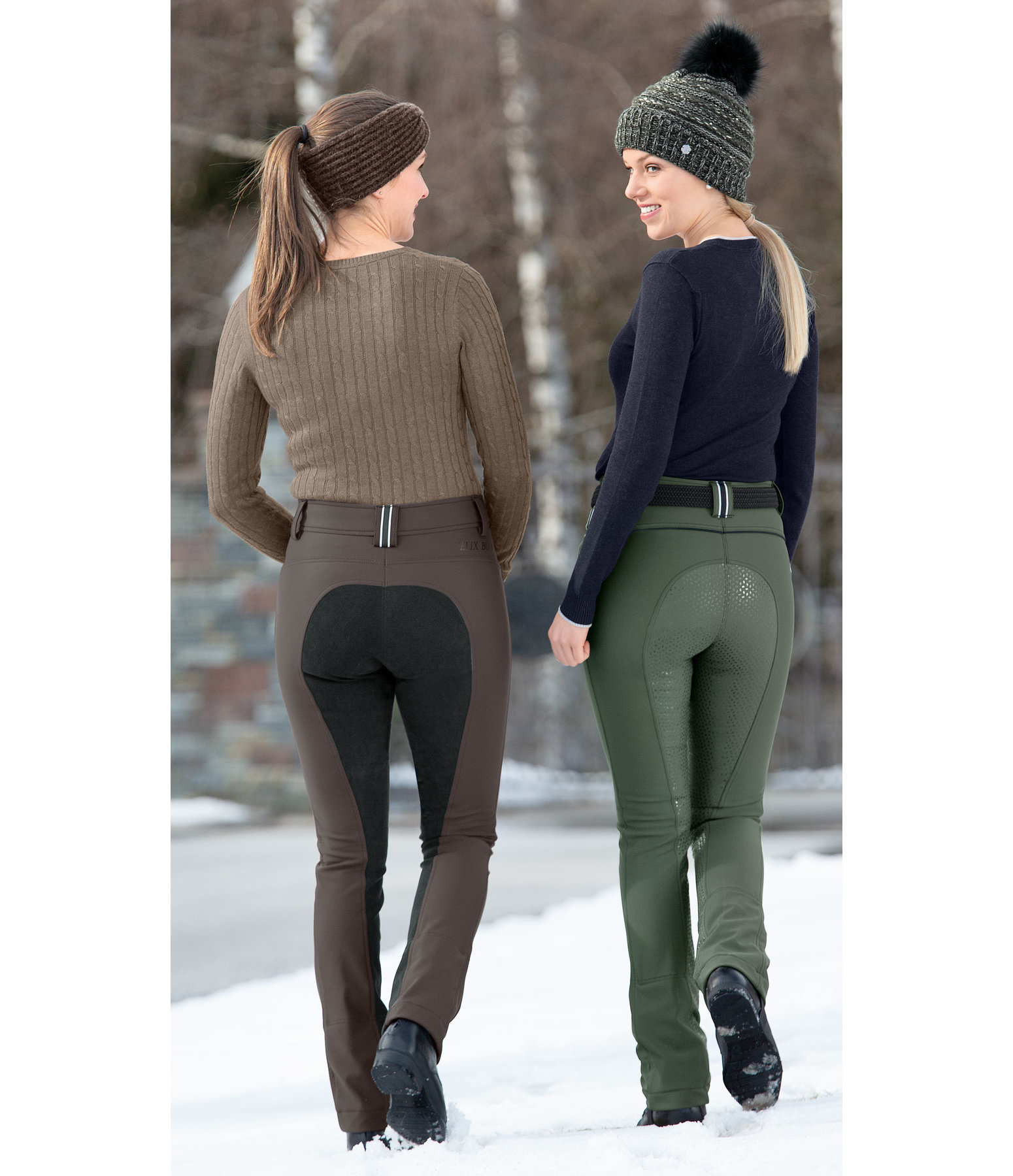 Grip-Softshell-Vollbesatz-Jodhpurreithose Milena