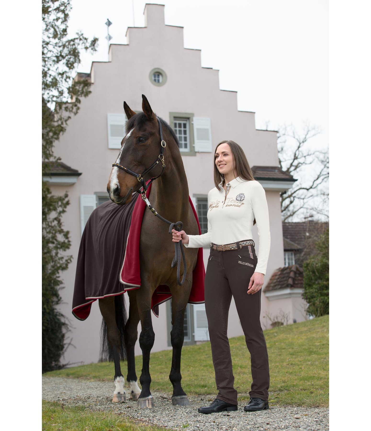 Grip-Vollbesatz-Jodhpurreithose Claudia