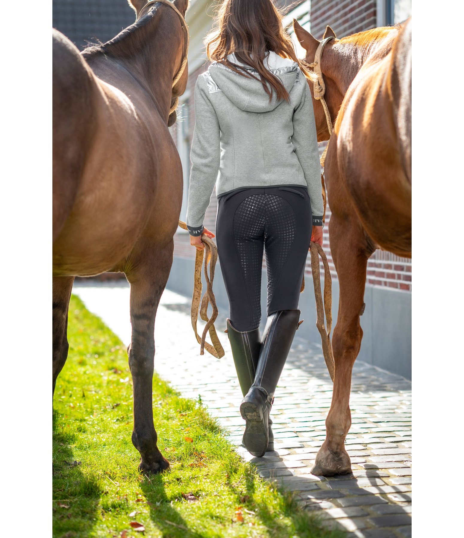 Grip-Softshell-Vollbesatzreithose Laura