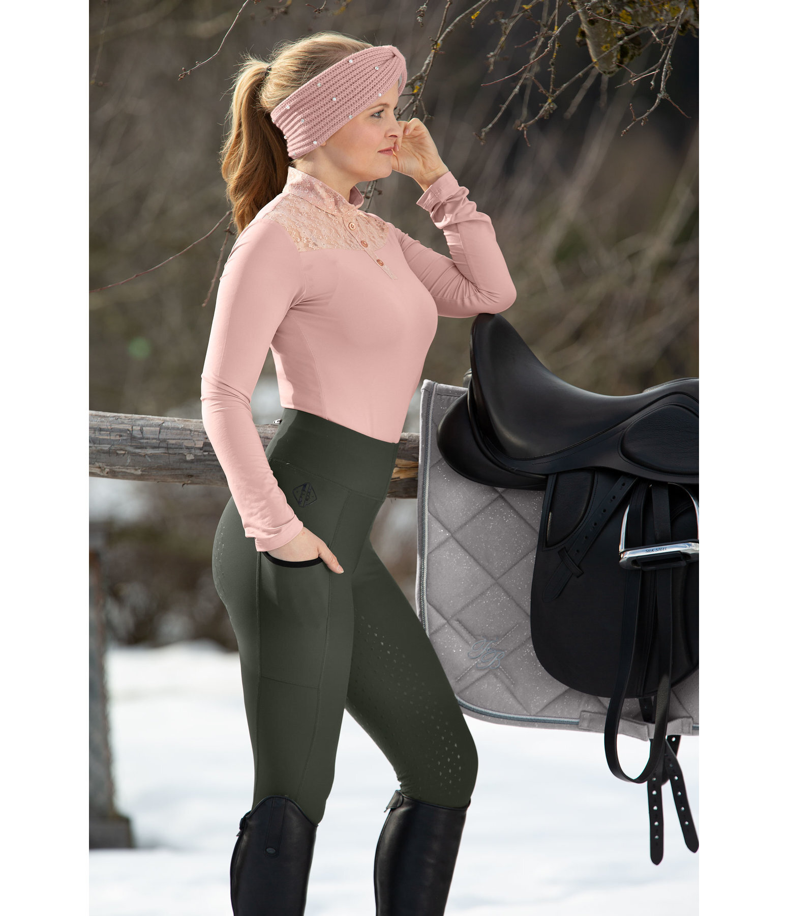 Grip-Vollbesatz-Reitleggings Anneke