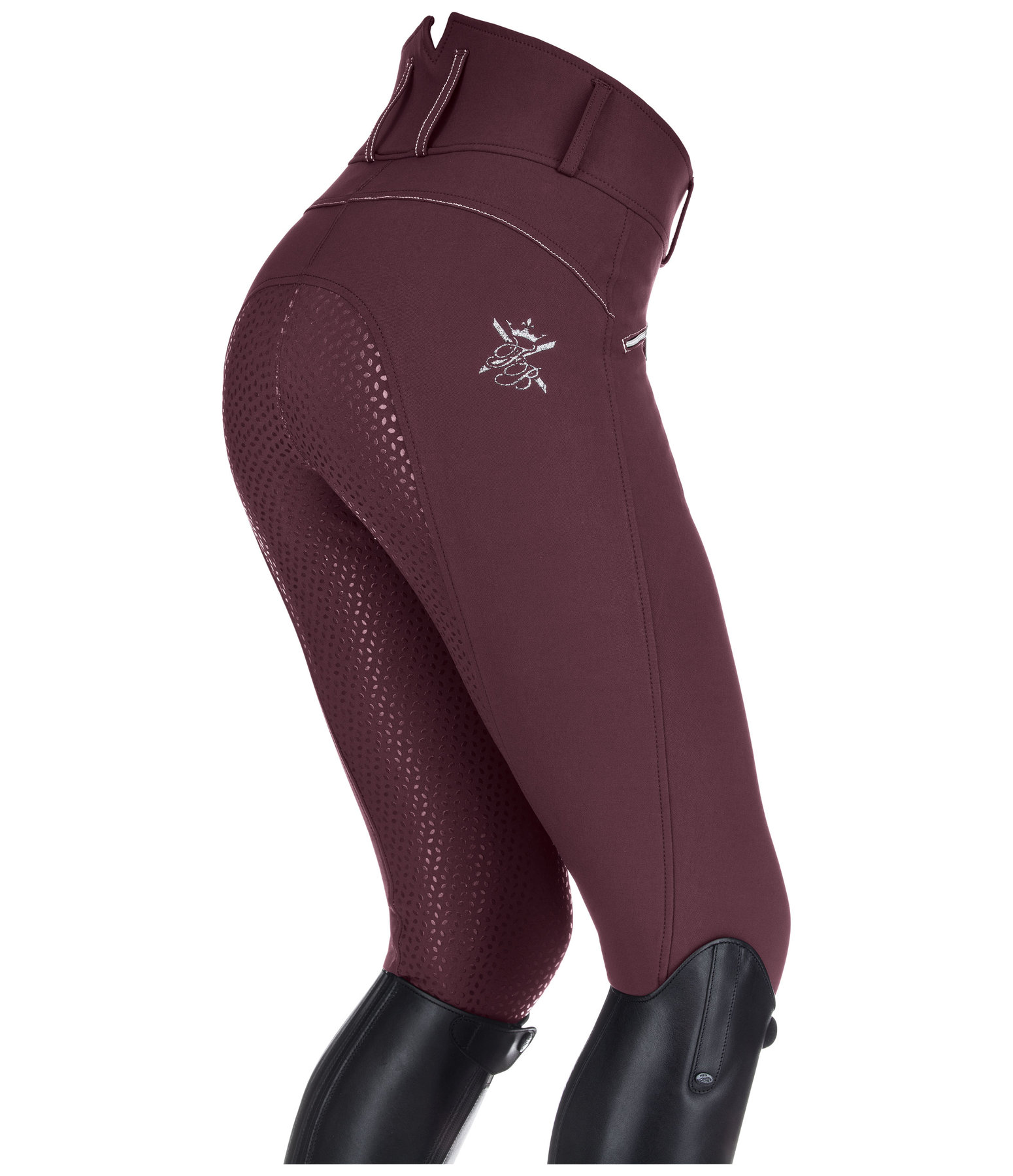 Grip-Hochbund-Vollbesatzreithose Catherine