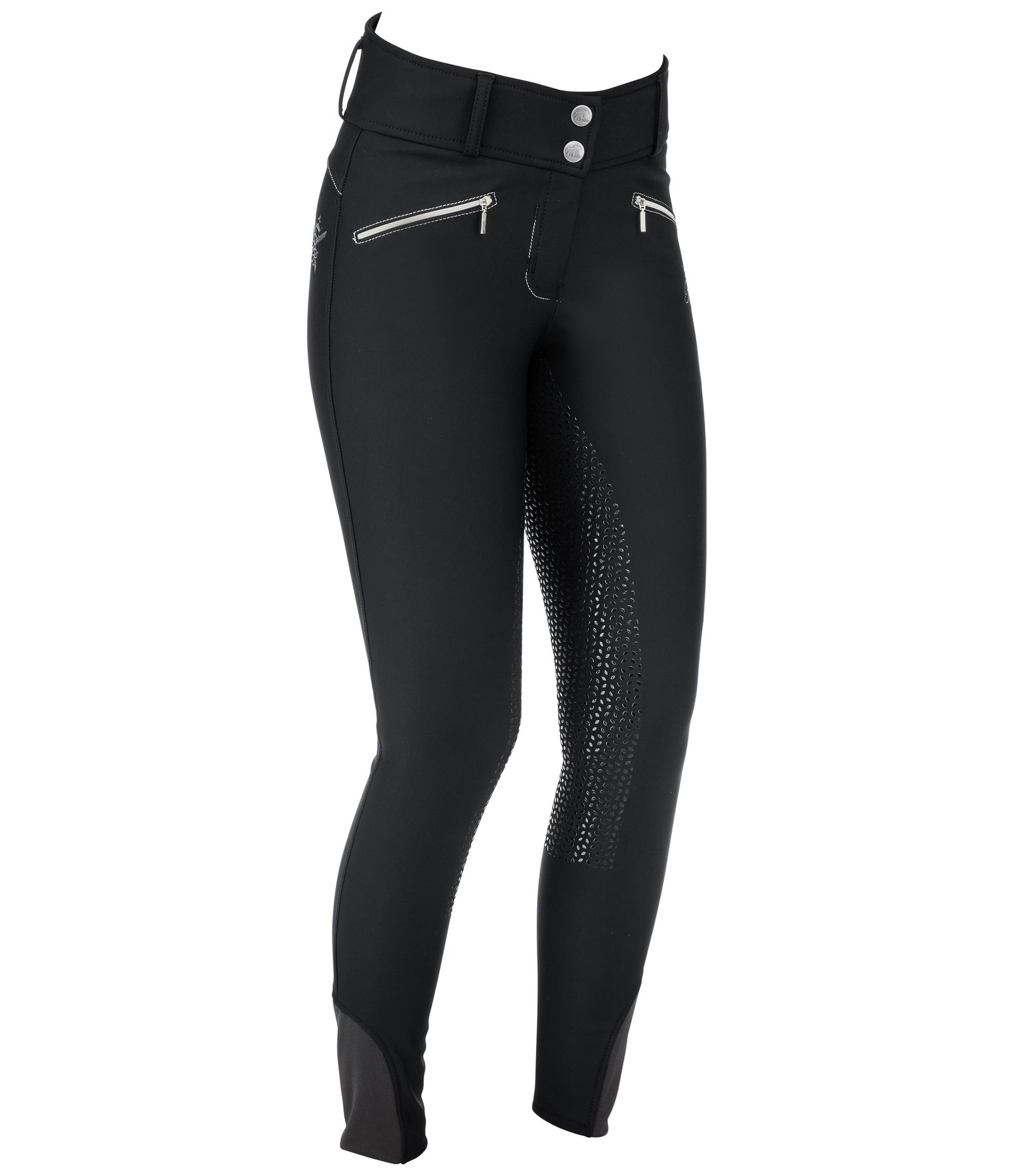 Grip-Hochbund-Softshell-Vollbesatzreithose Ariana