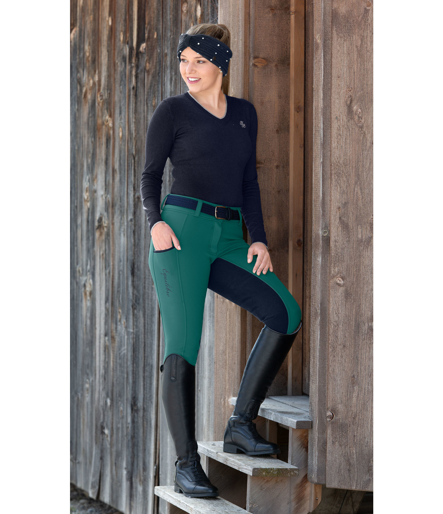 Thermo-Vollbesatzreithose Annelie