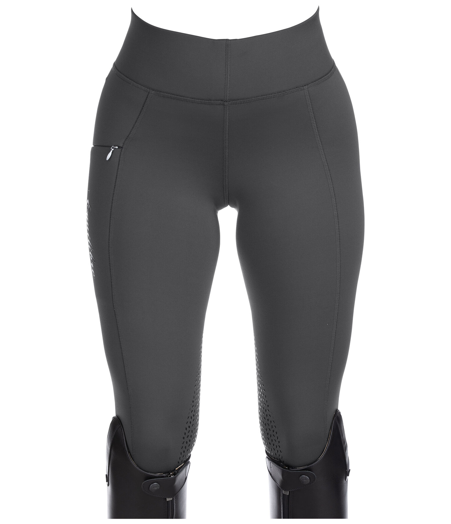 Grip-Thermo-Kniebesatz-Reitleggings Valerie