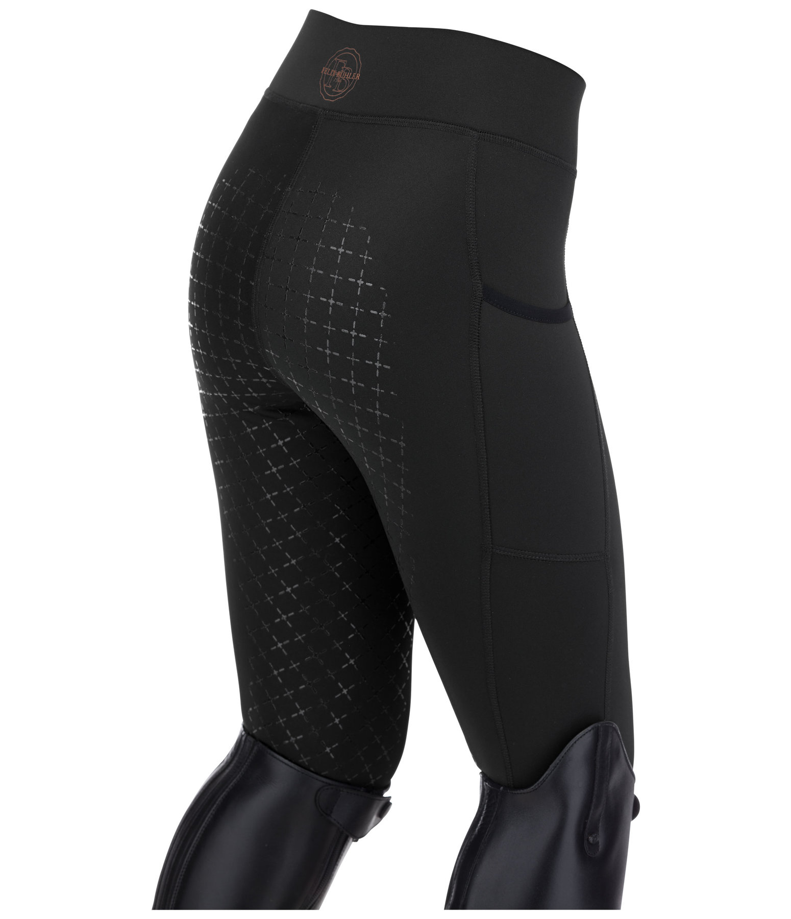 Kinder Grip-Winterreitleggings  Lene II