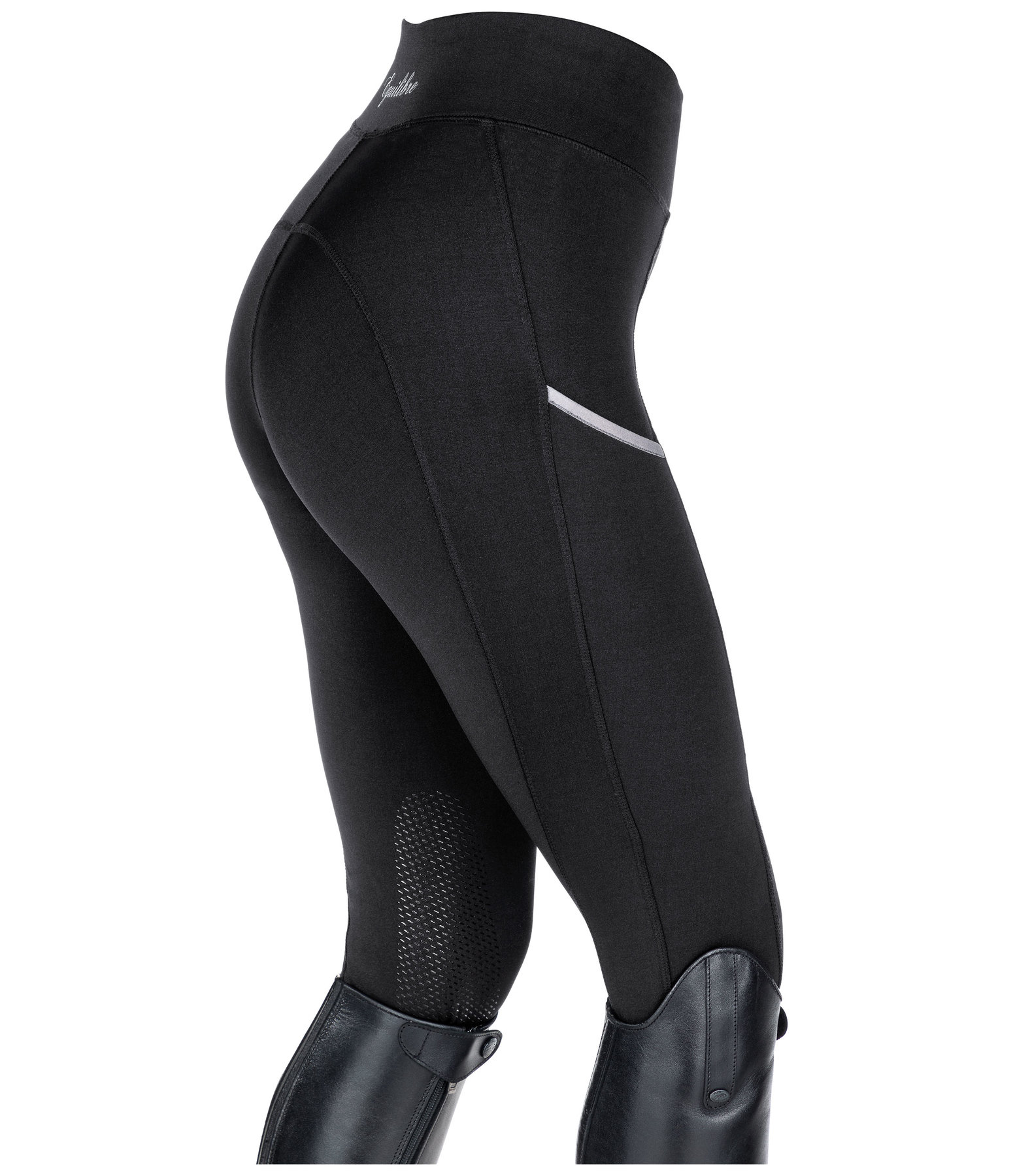 Grip-Reitleggings Kniebesatz Dana