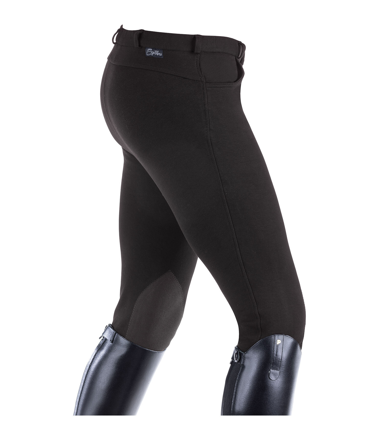 Herren Kniebesatzreithose Basic