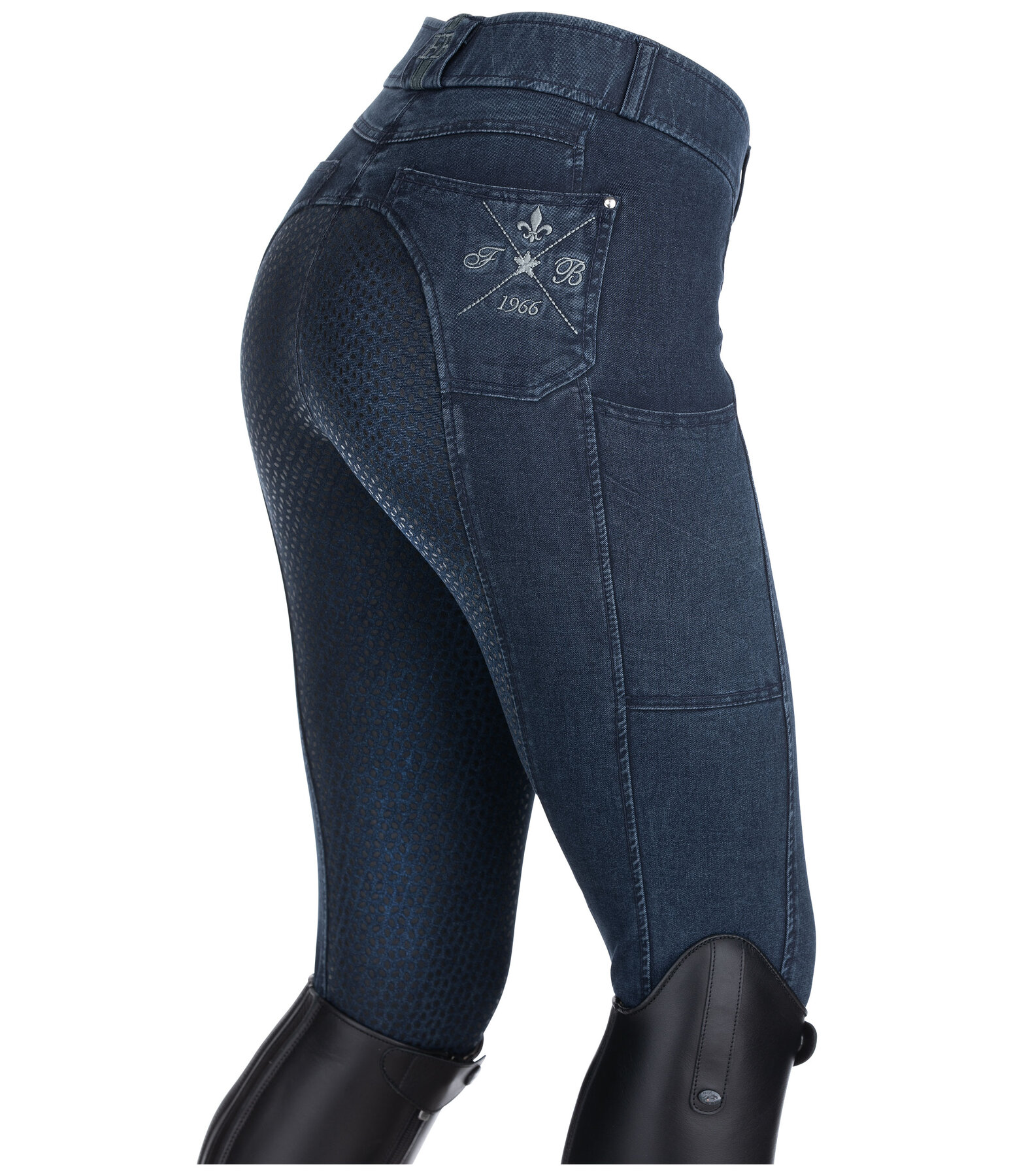 Grip-Jeansreithose Estelle