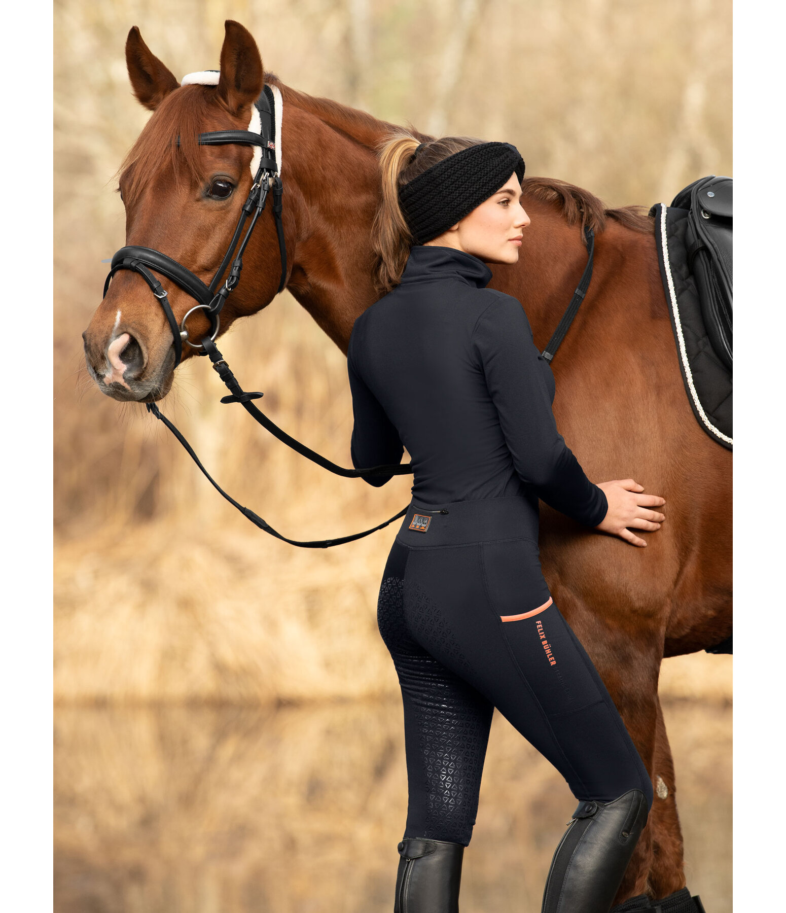 Grip-Reitleggings Ceramic Rehab