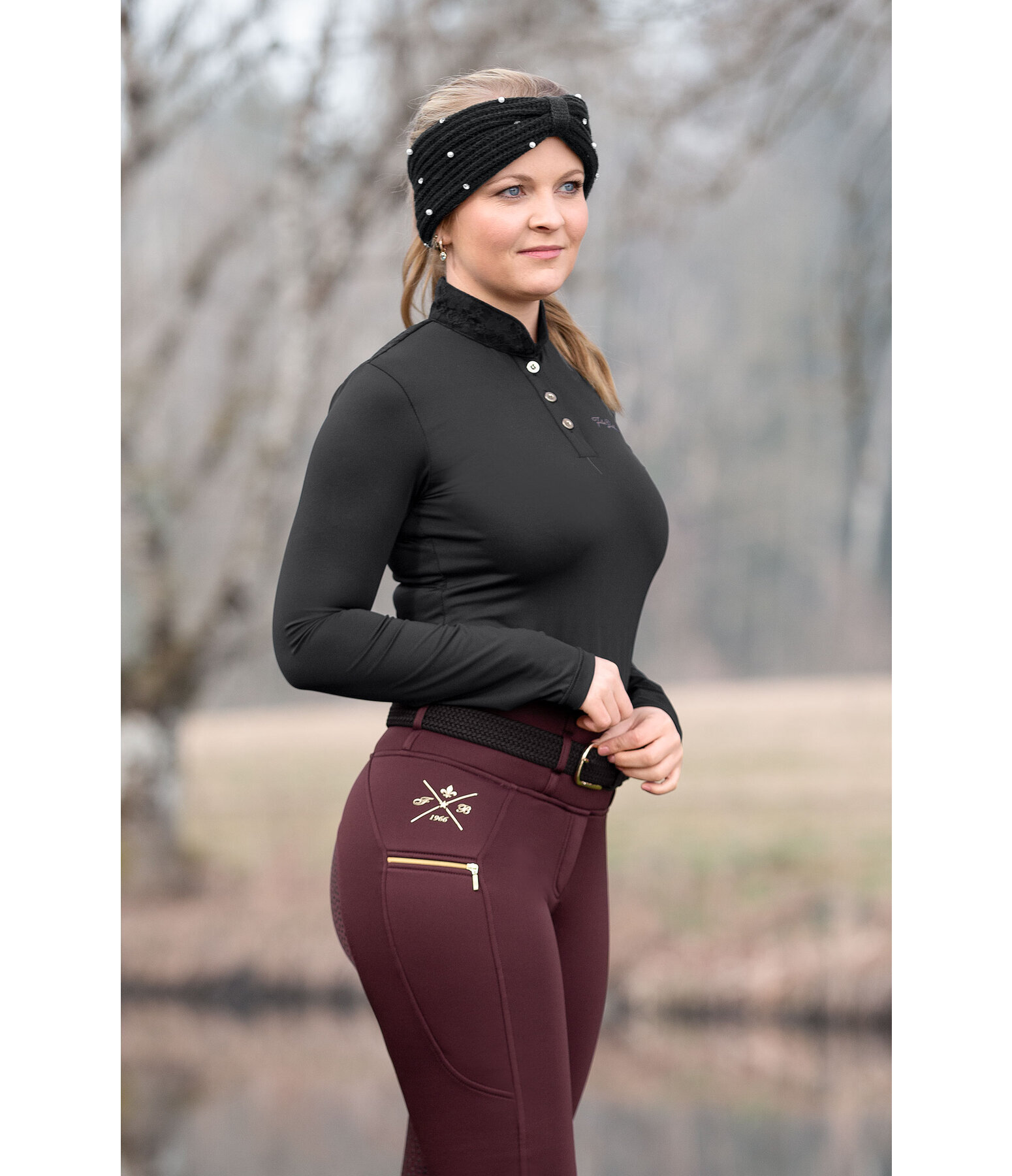 Grip-Thermo-Vollbesatz-Reitleggings Kassandra