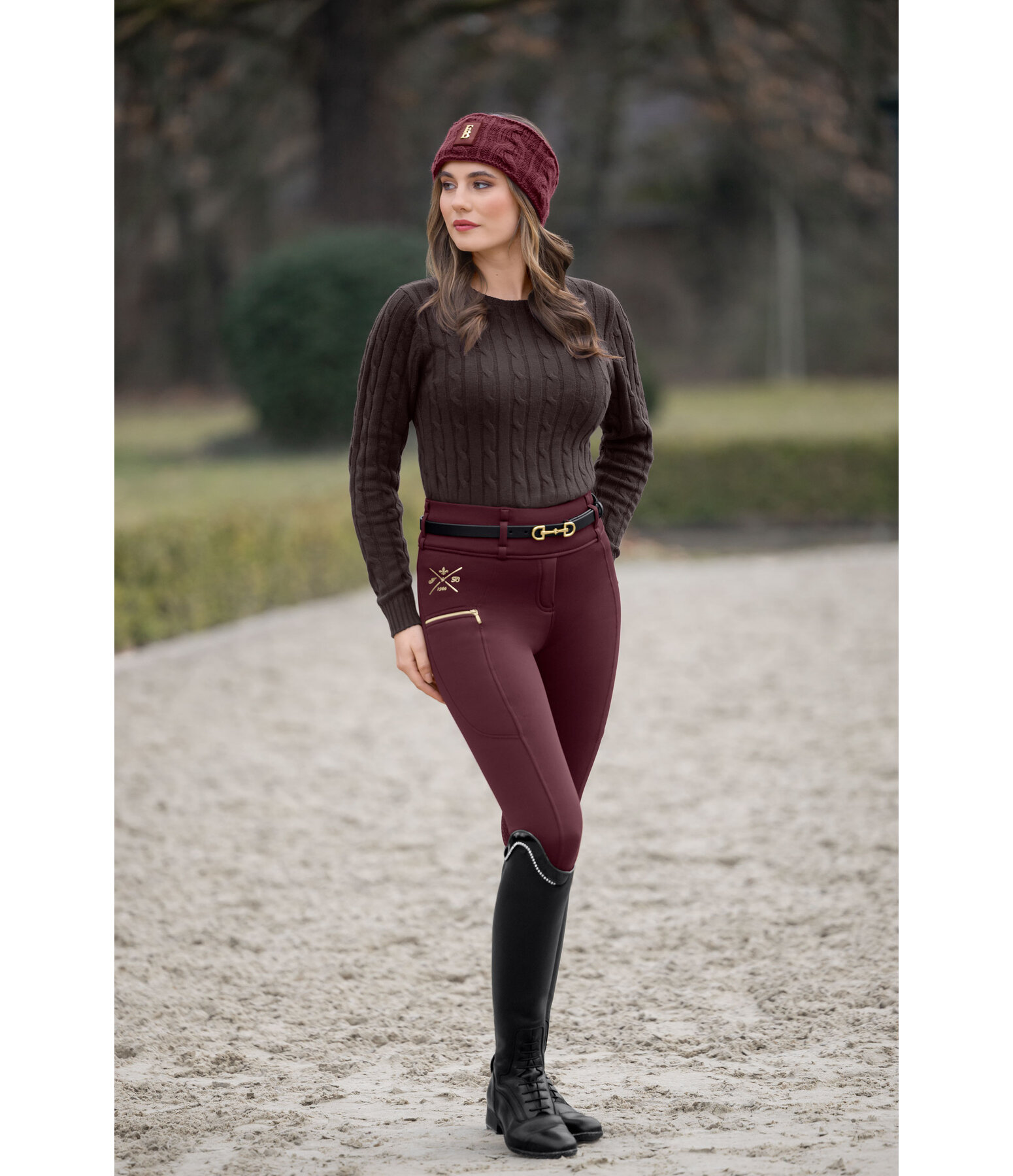Grip-Winterreitleggings Kassandra
