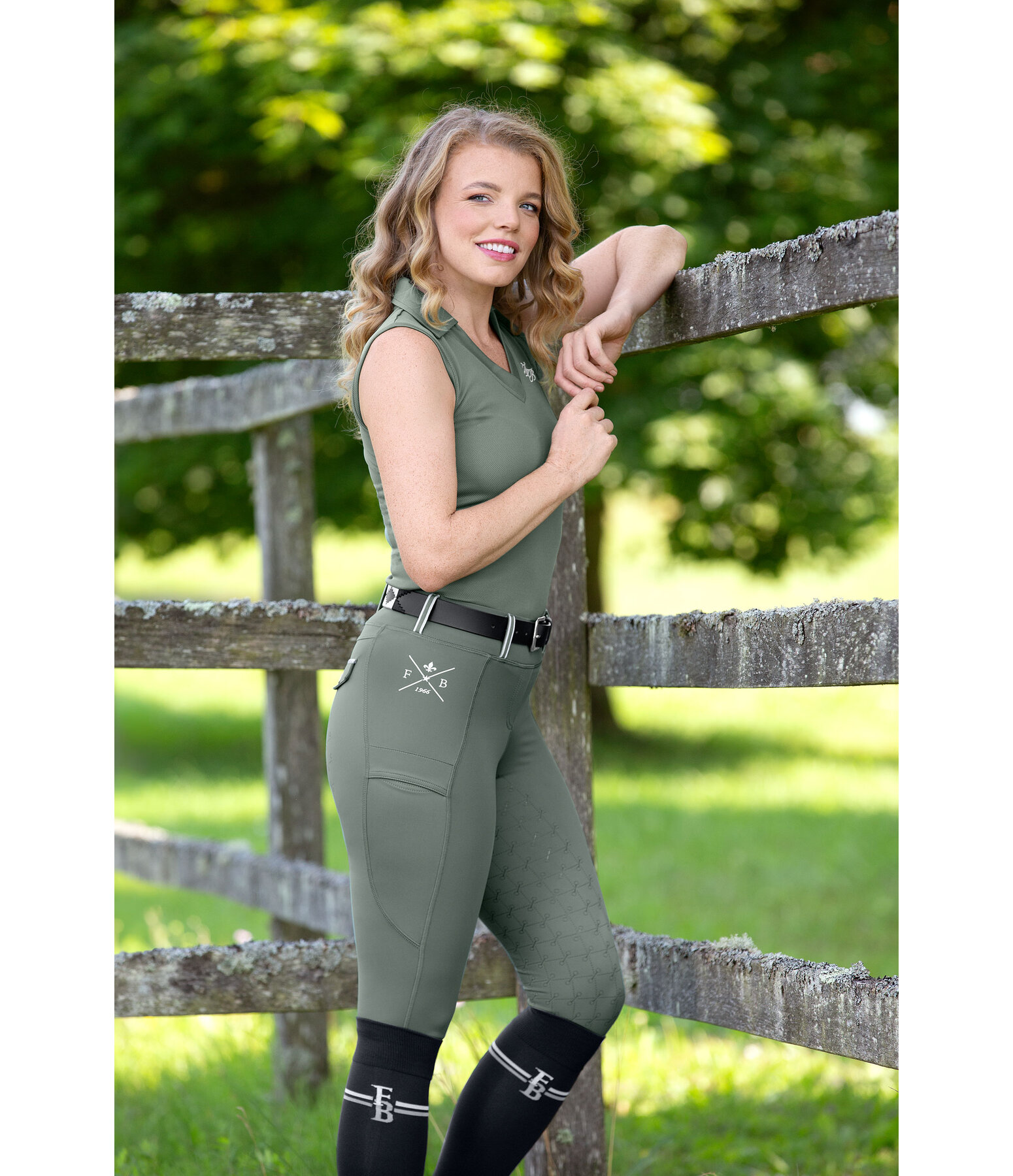 Grip-Reitleggings Malena