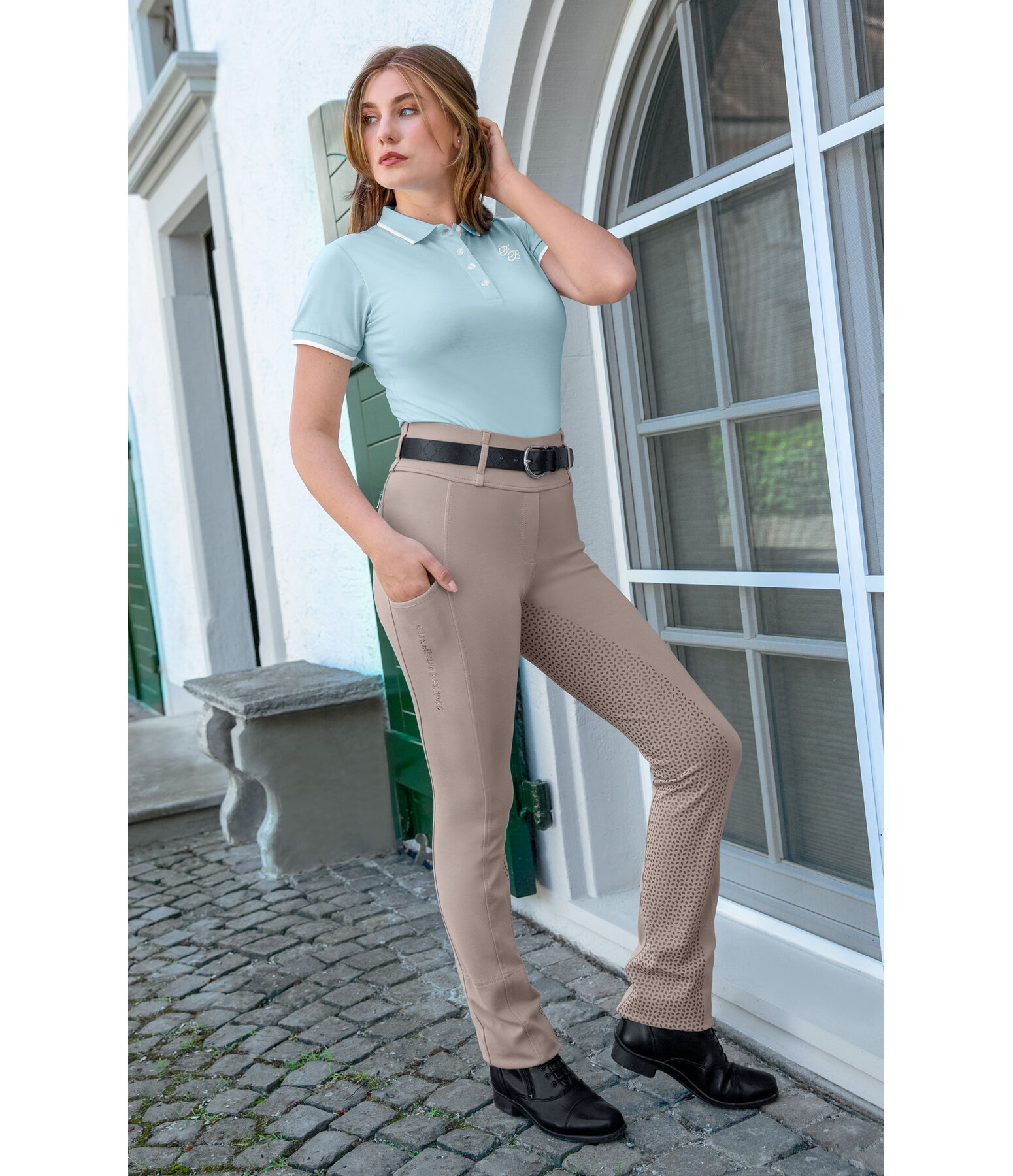 Grip-Vollbesatz-Jodhpur-Reitleggings Theresa