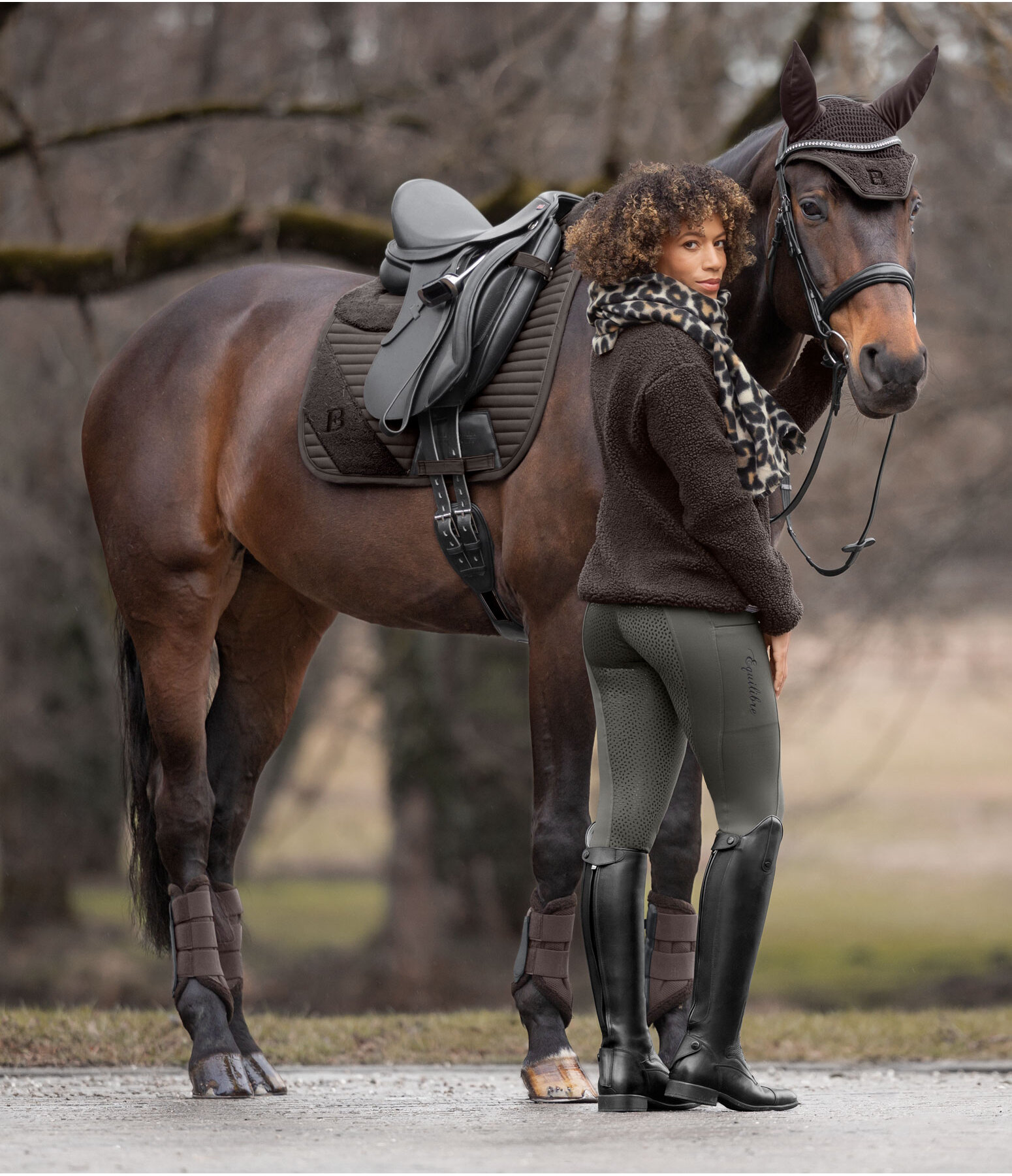 Hybrid Grip-Winterreithose Marleen