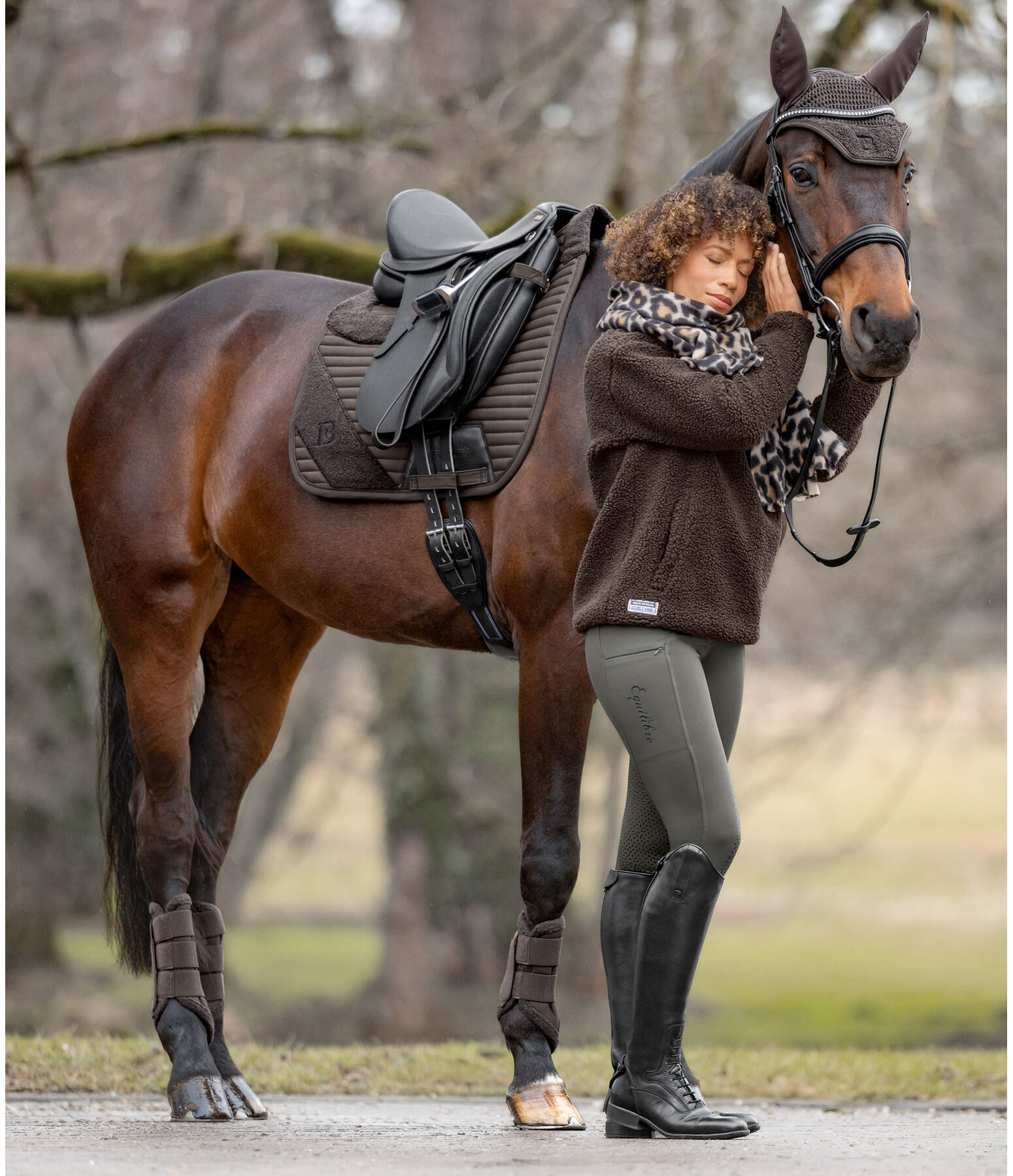 Hybrid Grip-Winterreithose Marleen