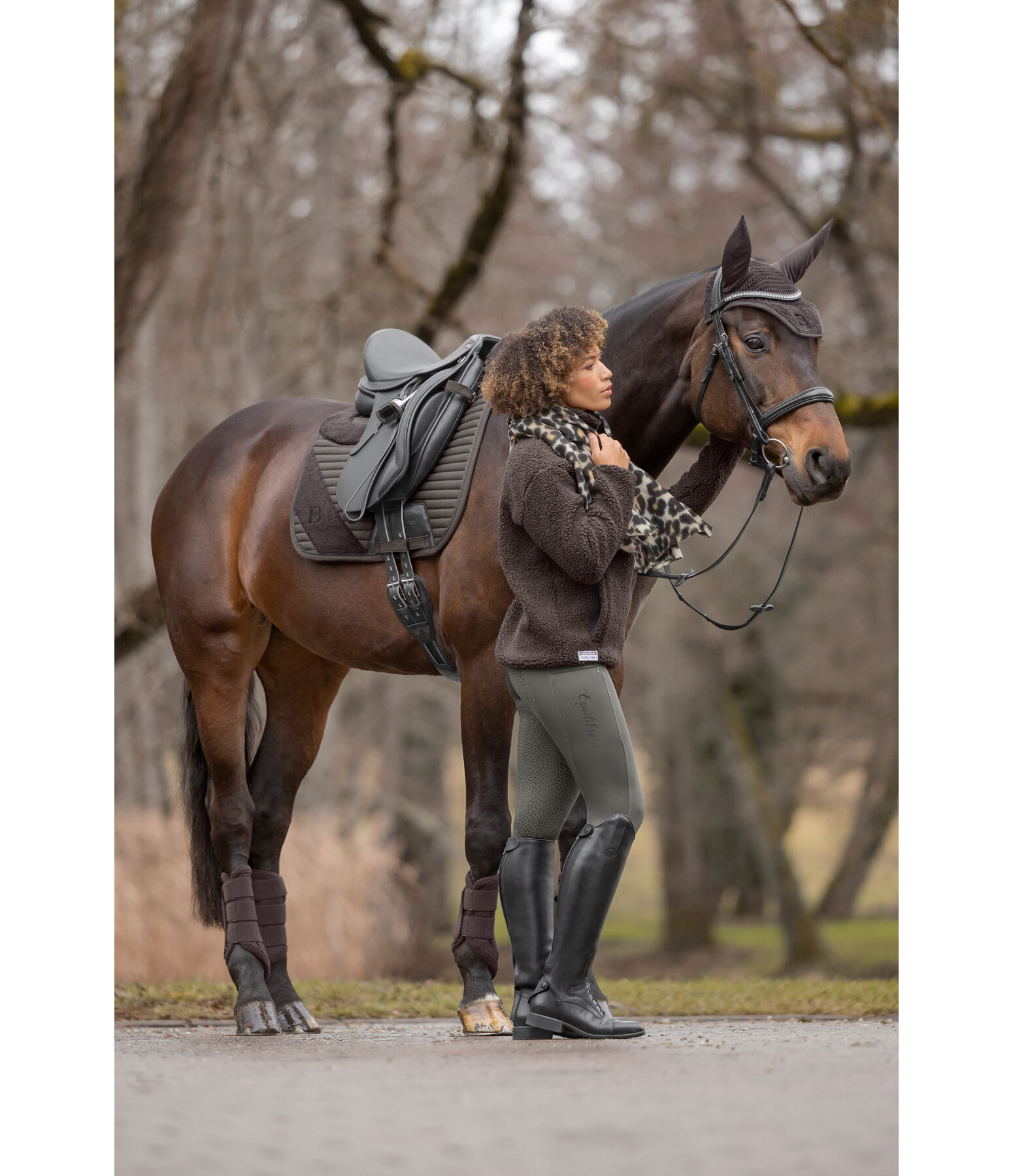 Hybrid Grip-Winterreithose Marleen