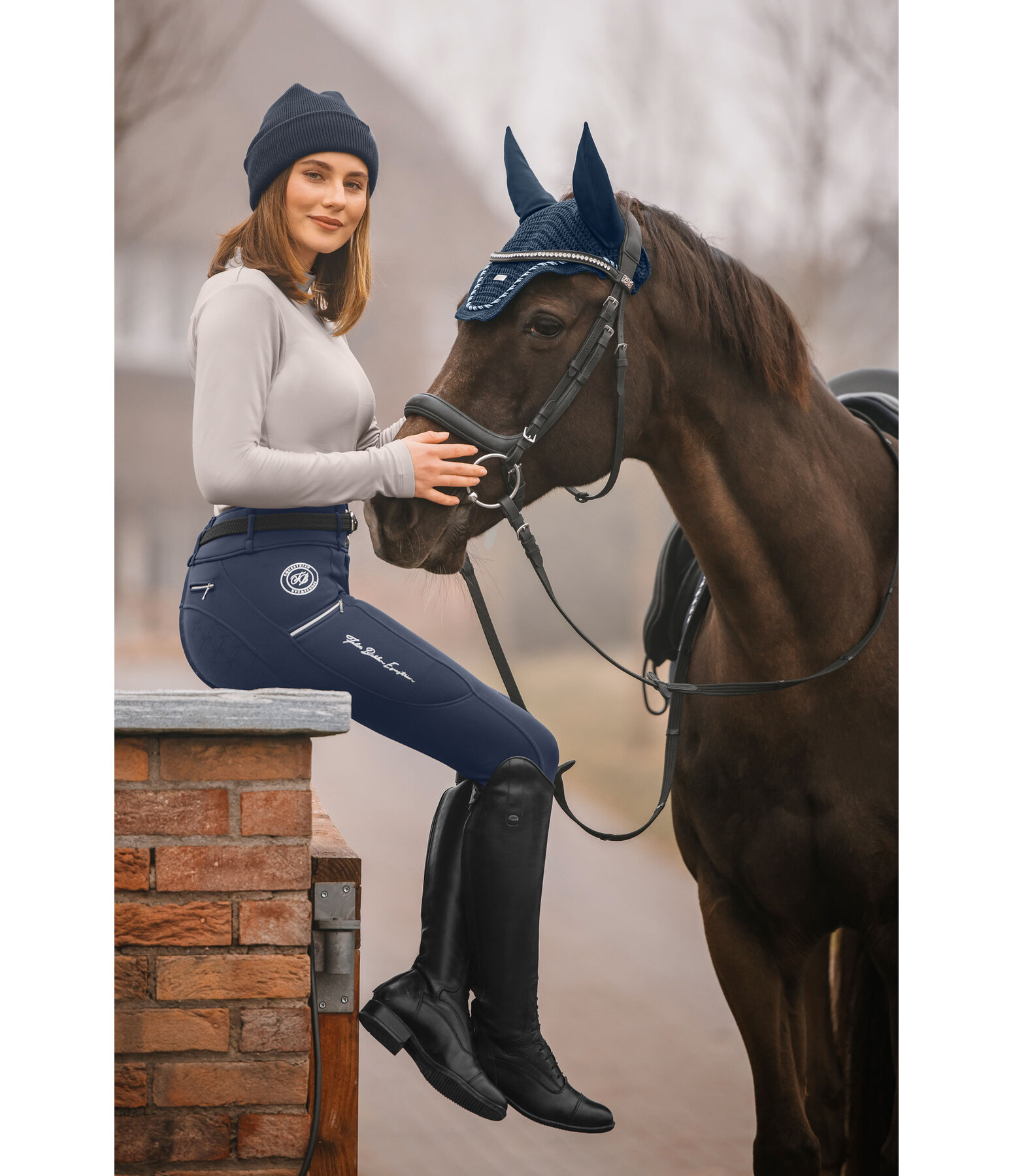 Hybrid Grip-Winterreithose Cheyenne
