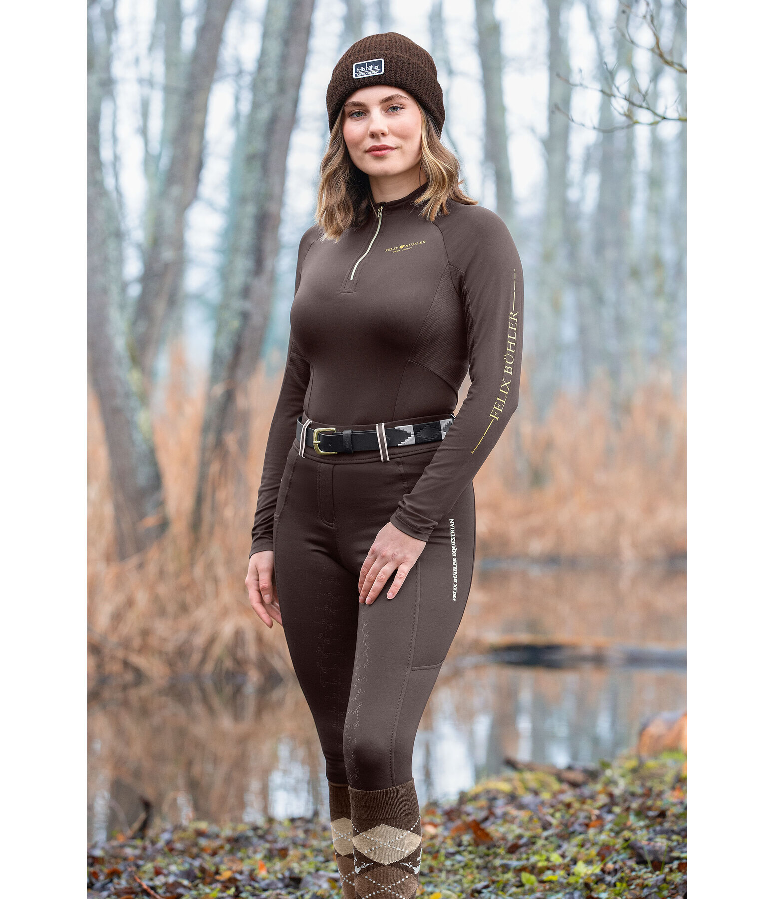 Grip-Winterreitleggings Juliette