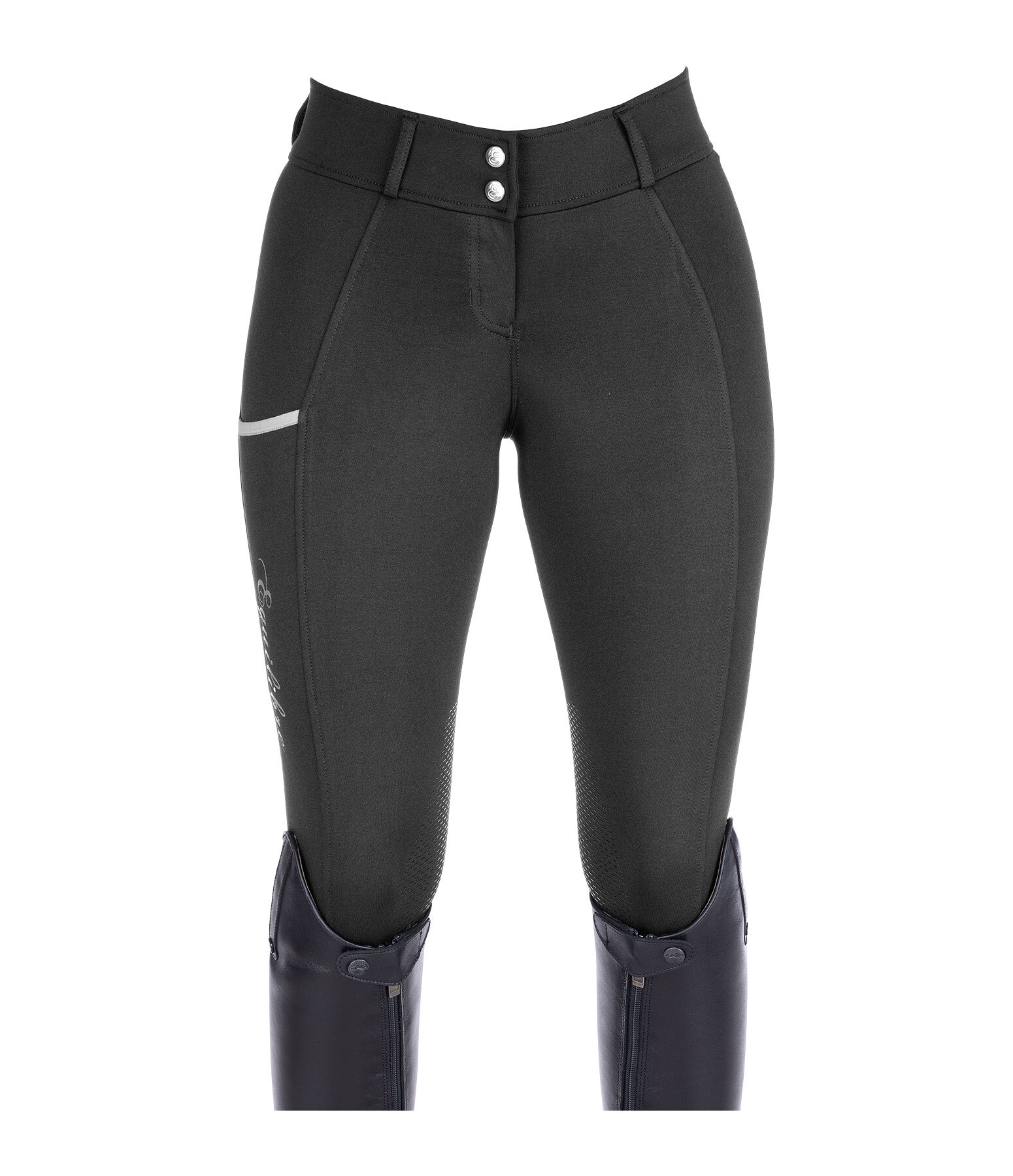 Hybrid Grip-Reithose Kniebesatz Functional