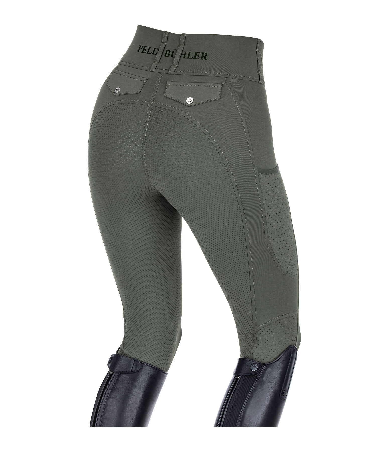 Grip-Reitleggings Mesh Marina