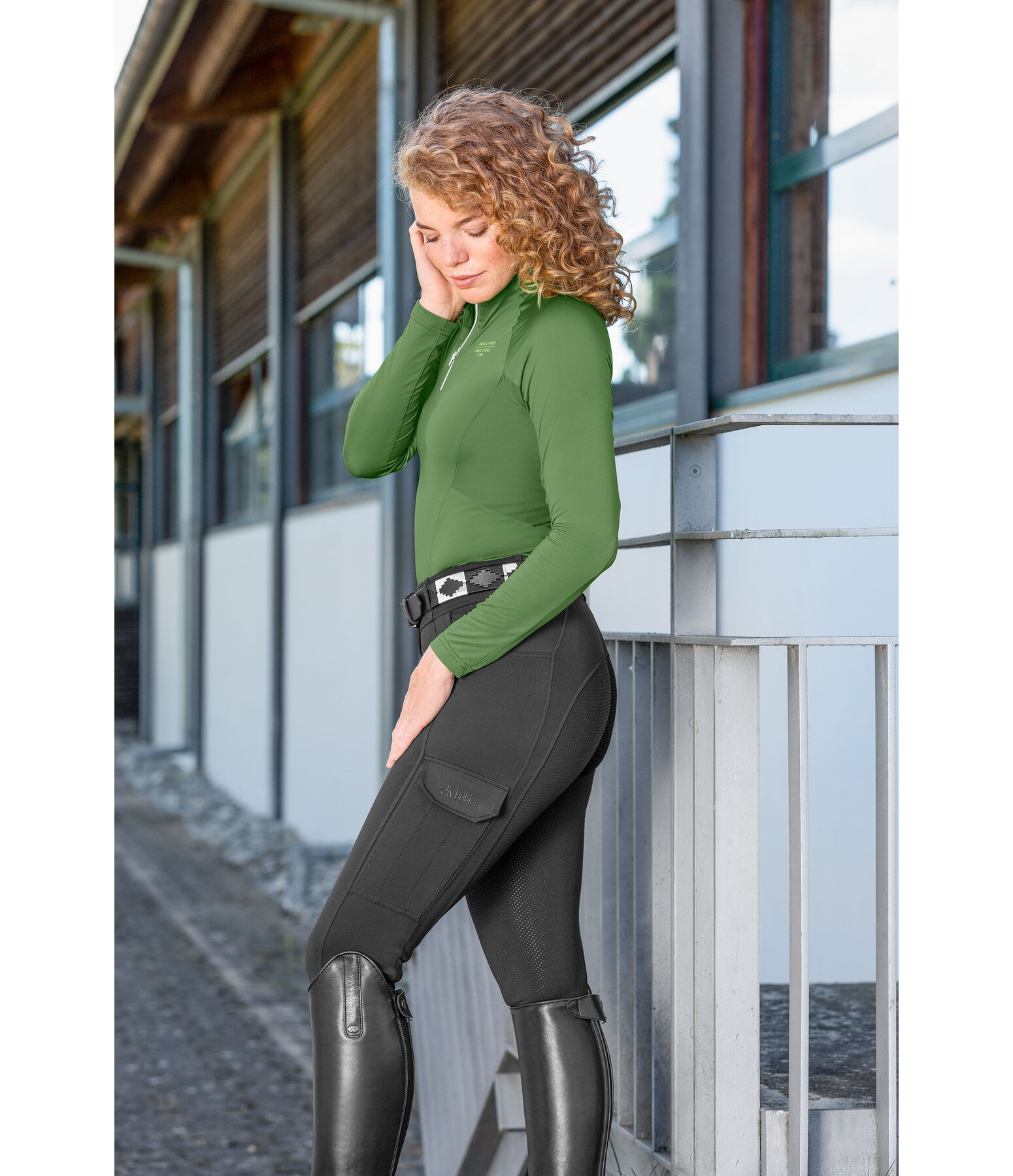 Hybrid Grip-Reithose Melina