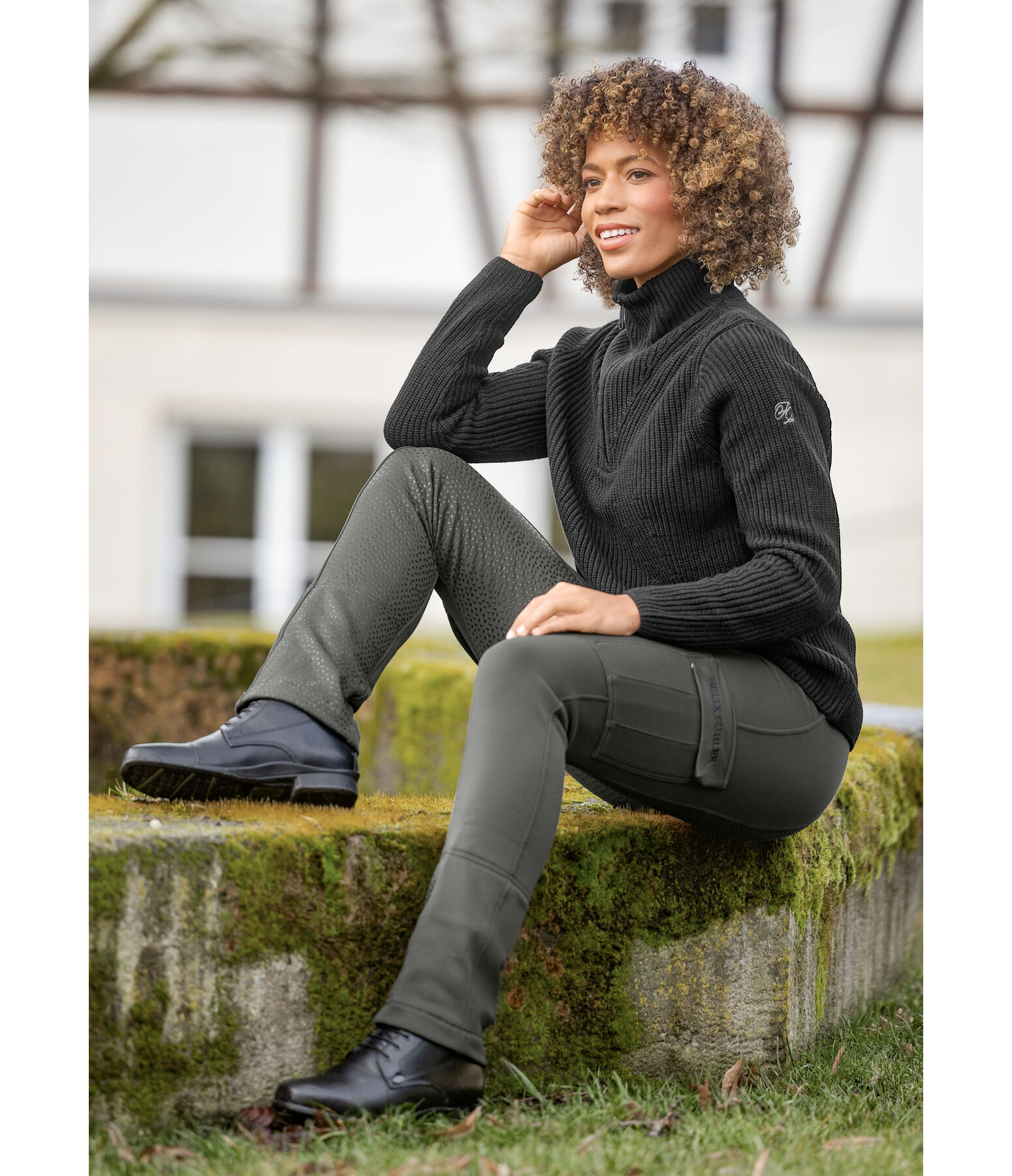 Grip-Jodhpur-Winterreitleggings Mathilda