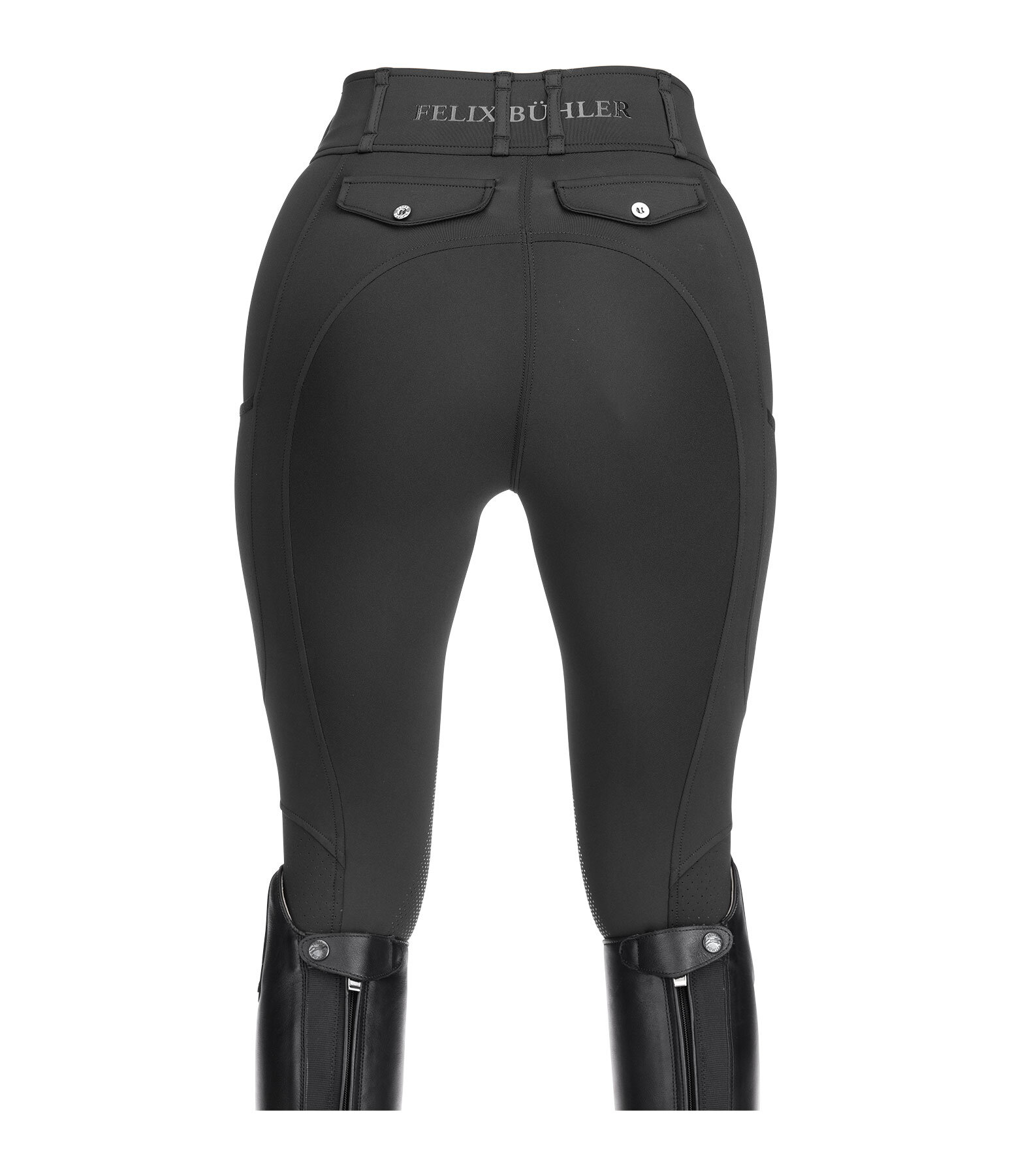 Hybrid Grip-Reithose Kniebesatz Mesh Romy