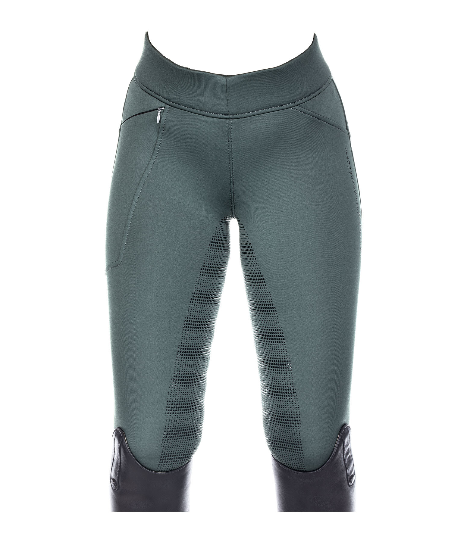 Kinder Grip-Winterreitleggings High Waist Lima