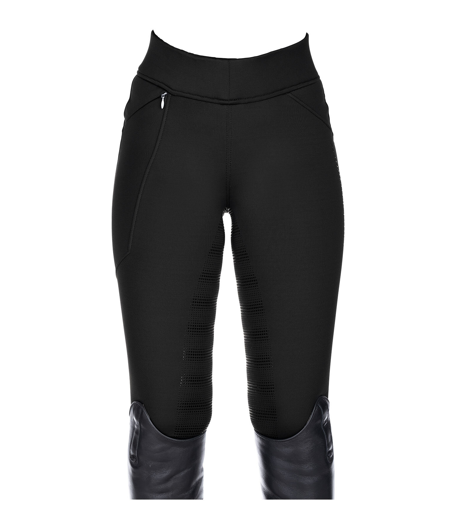 Kinder-Full-Grip-Thermo-Hochbund-Reitleggings Lima