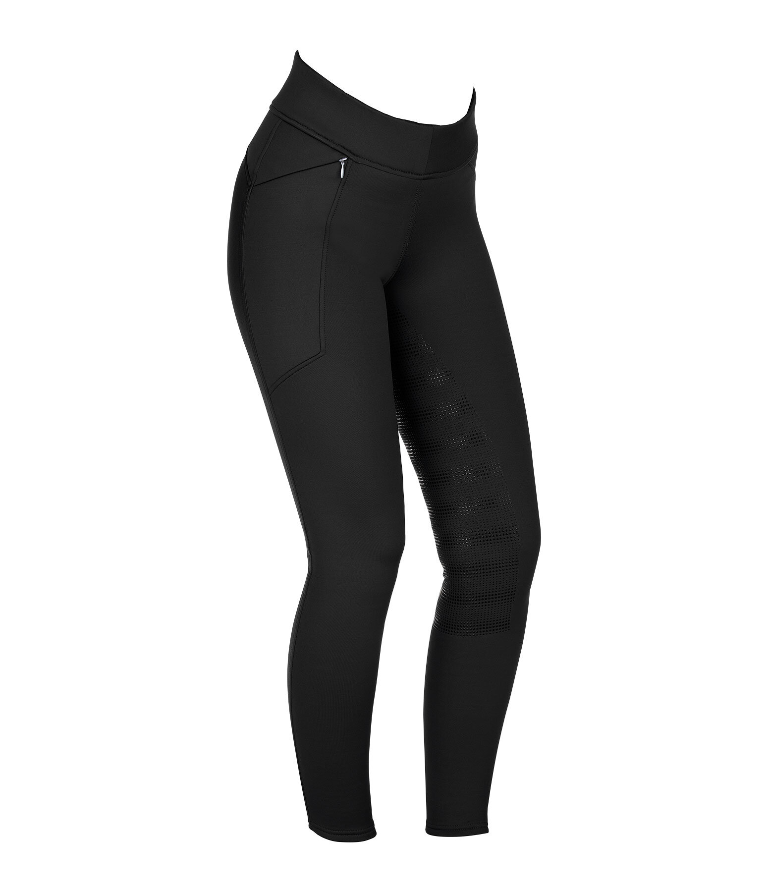 Kinder-Full-Grip-Thermo-Hochbund-Reitleggings Lima