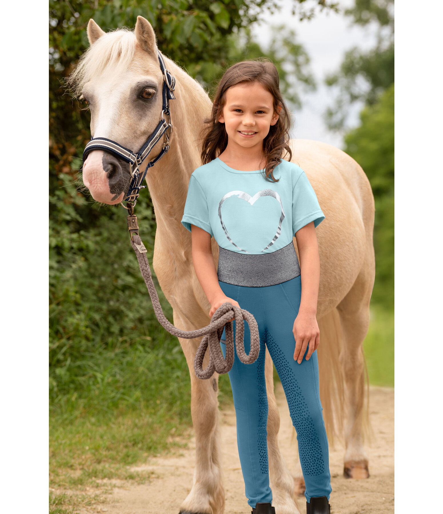 Kinder Grip-Reitleggings Gina