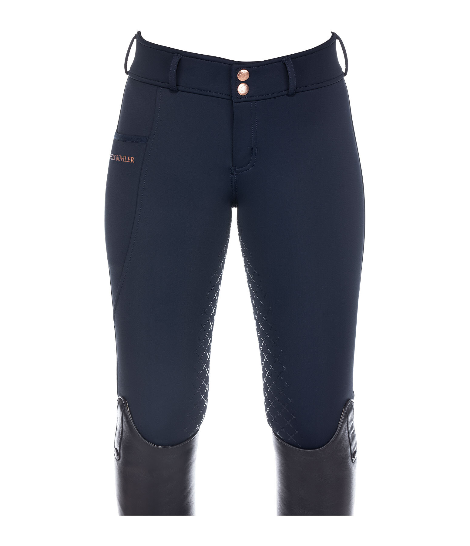 Kinder Grip-Winterreithose Fjolla