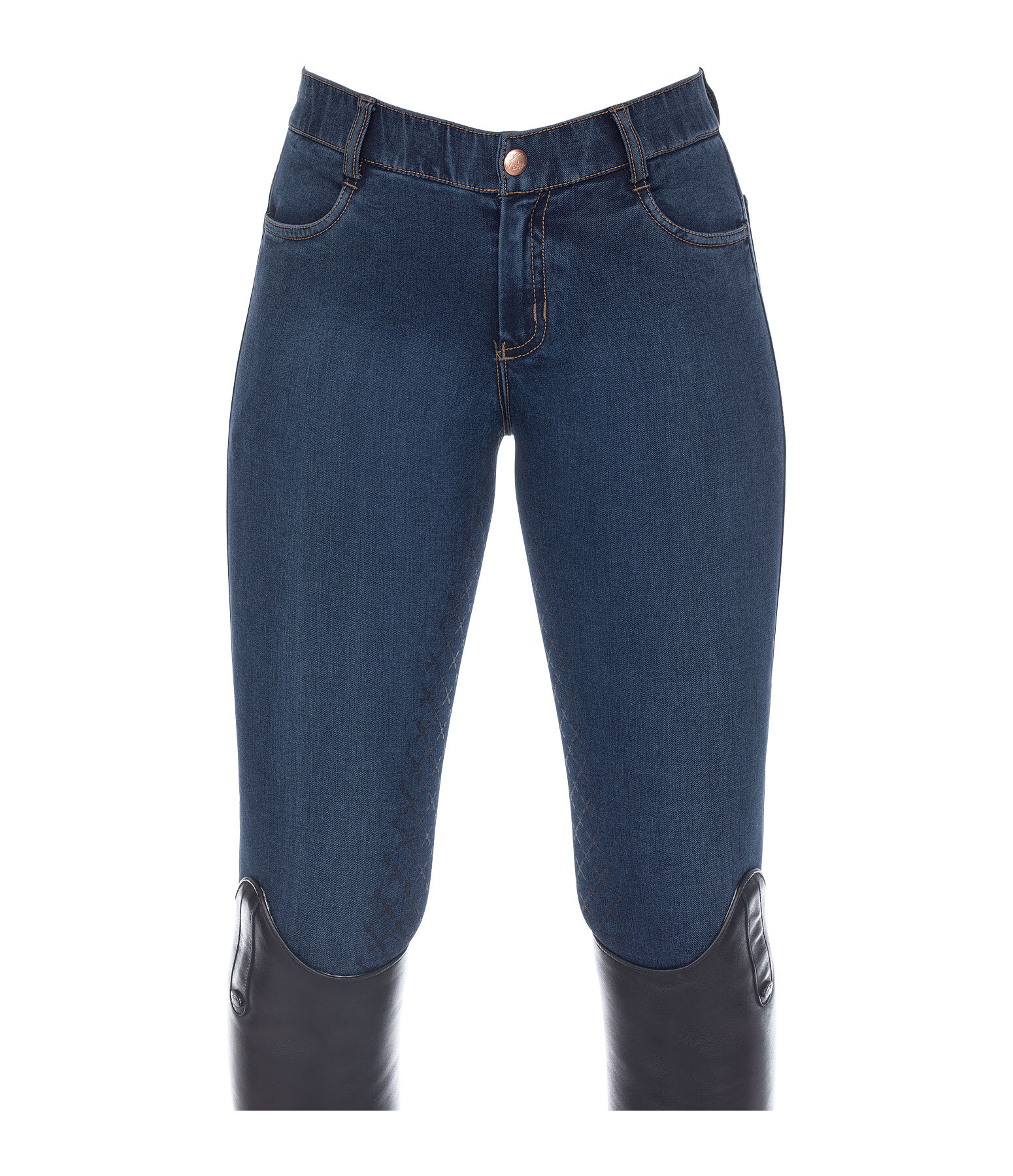 Kinder Grip-Jeansreithose Lumi